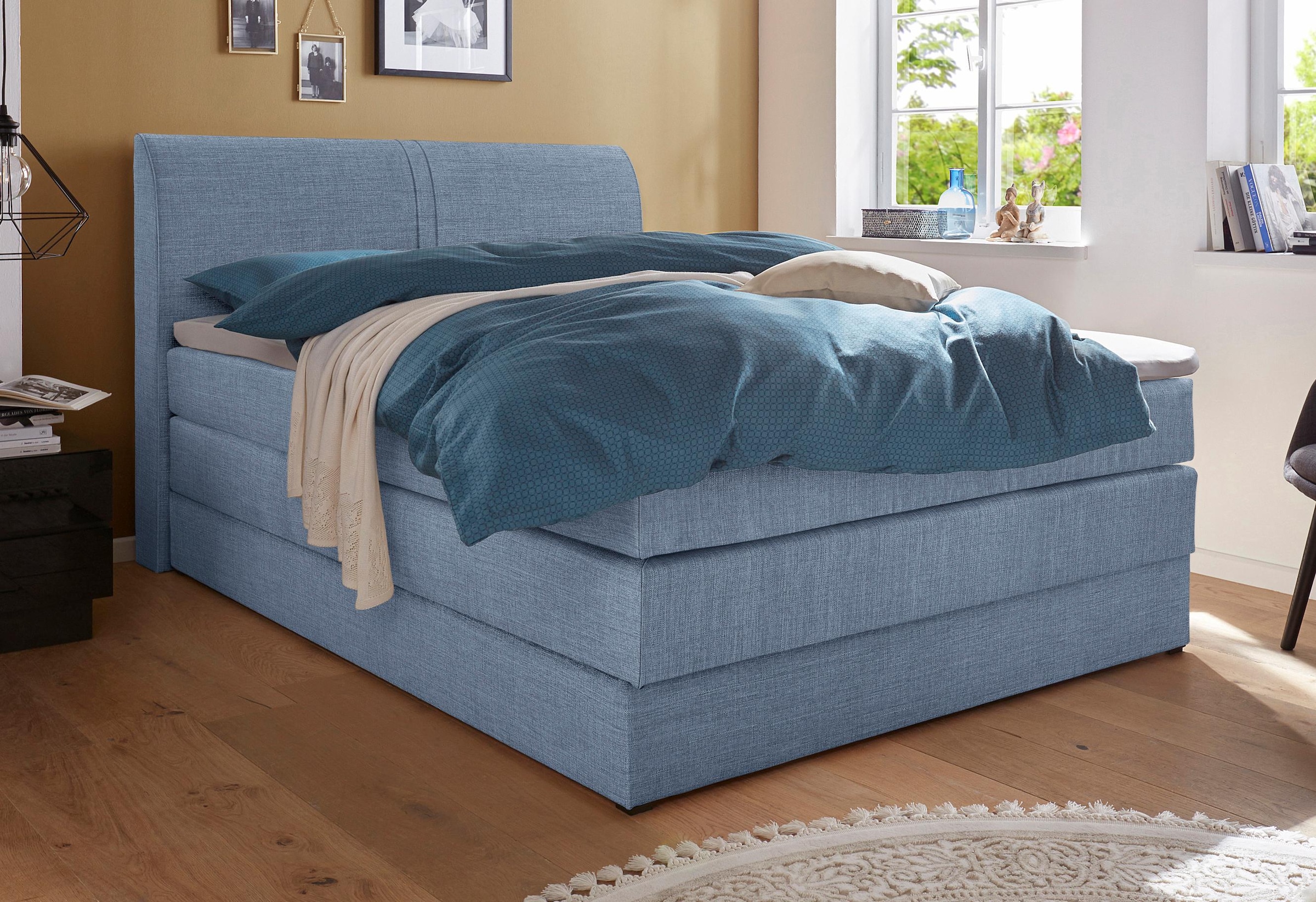 hapo Boxspringbett, mit Bettkasten günstig online kaufen