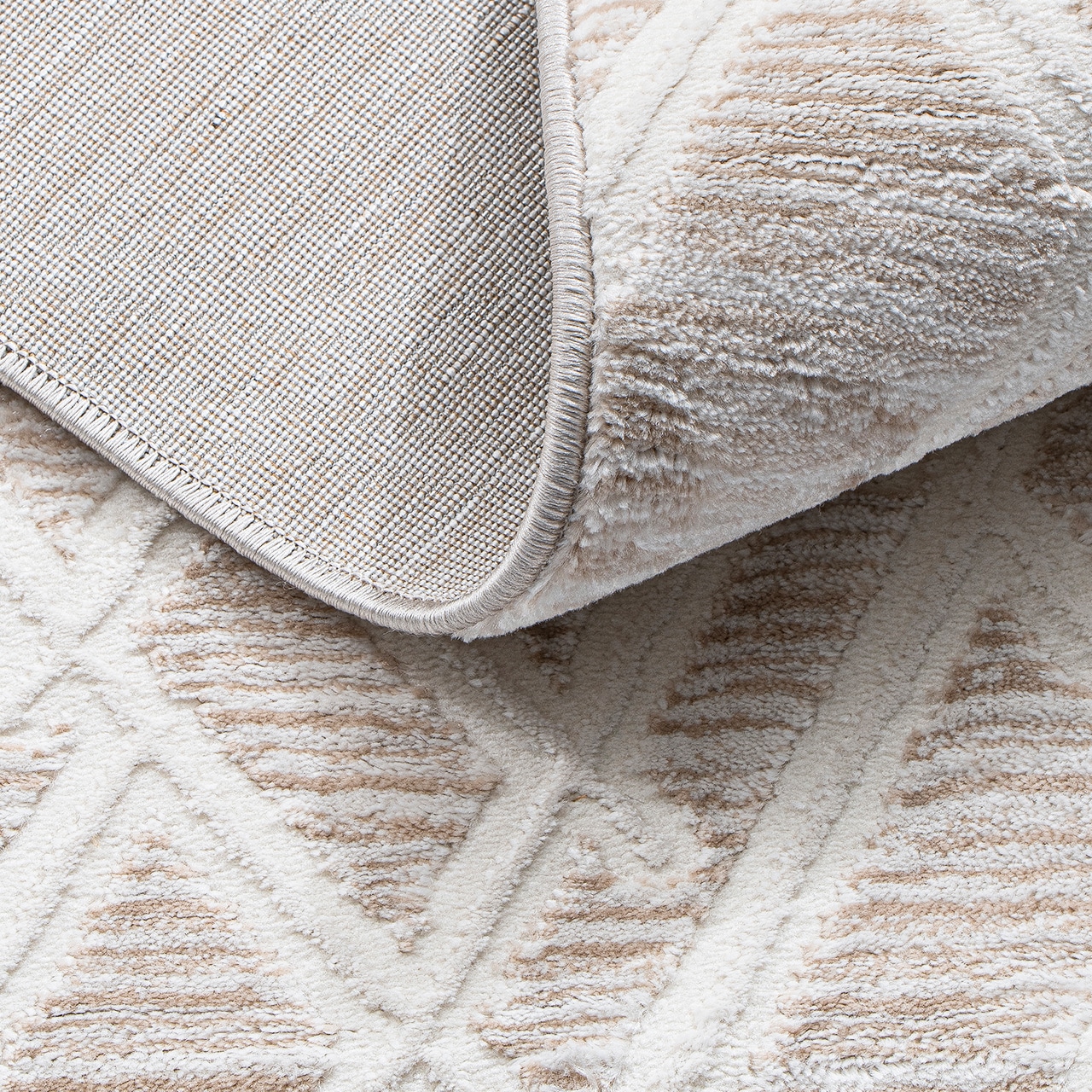 Sehrazat Teppich »Moda 1320« quadratisch 11 mm Höhe