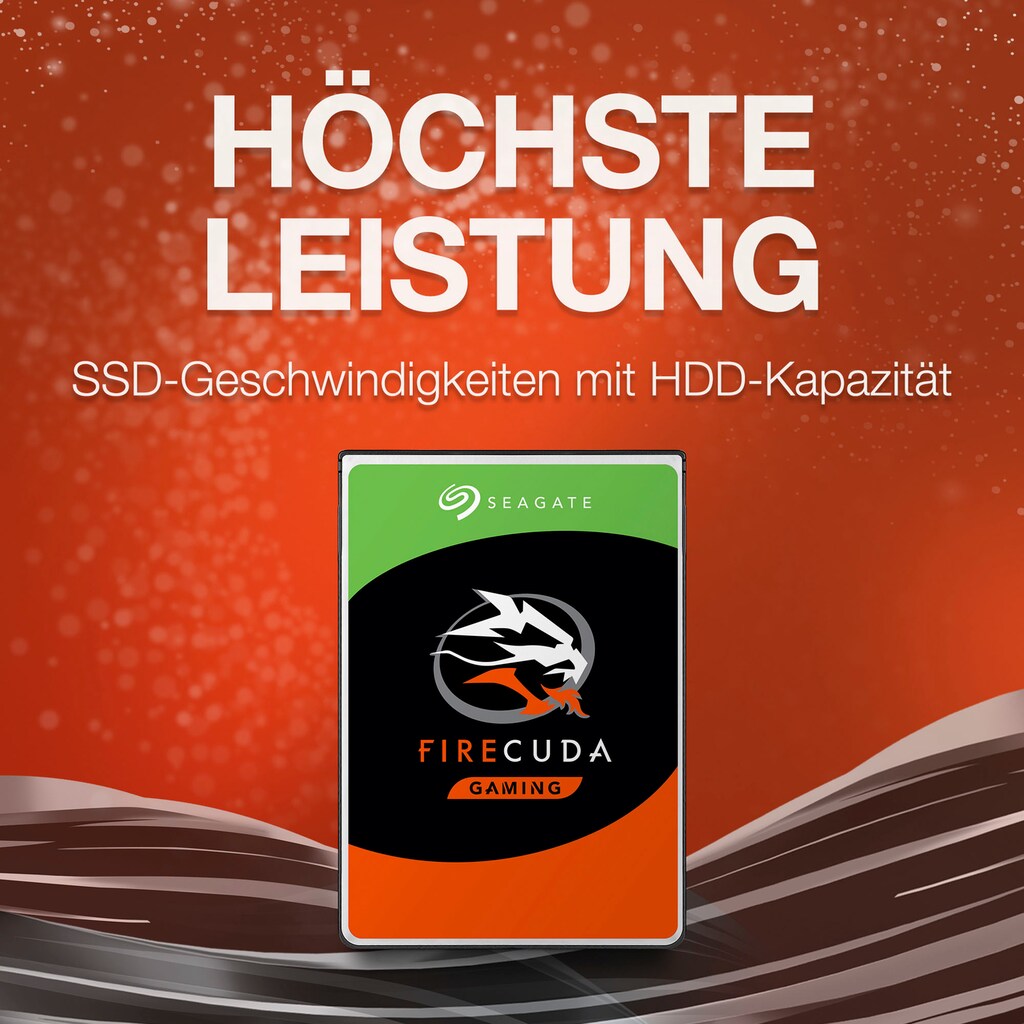 Seagate Gaming-SSD »FireCuda«, 2,5 Zoll, Anschluss SATA III