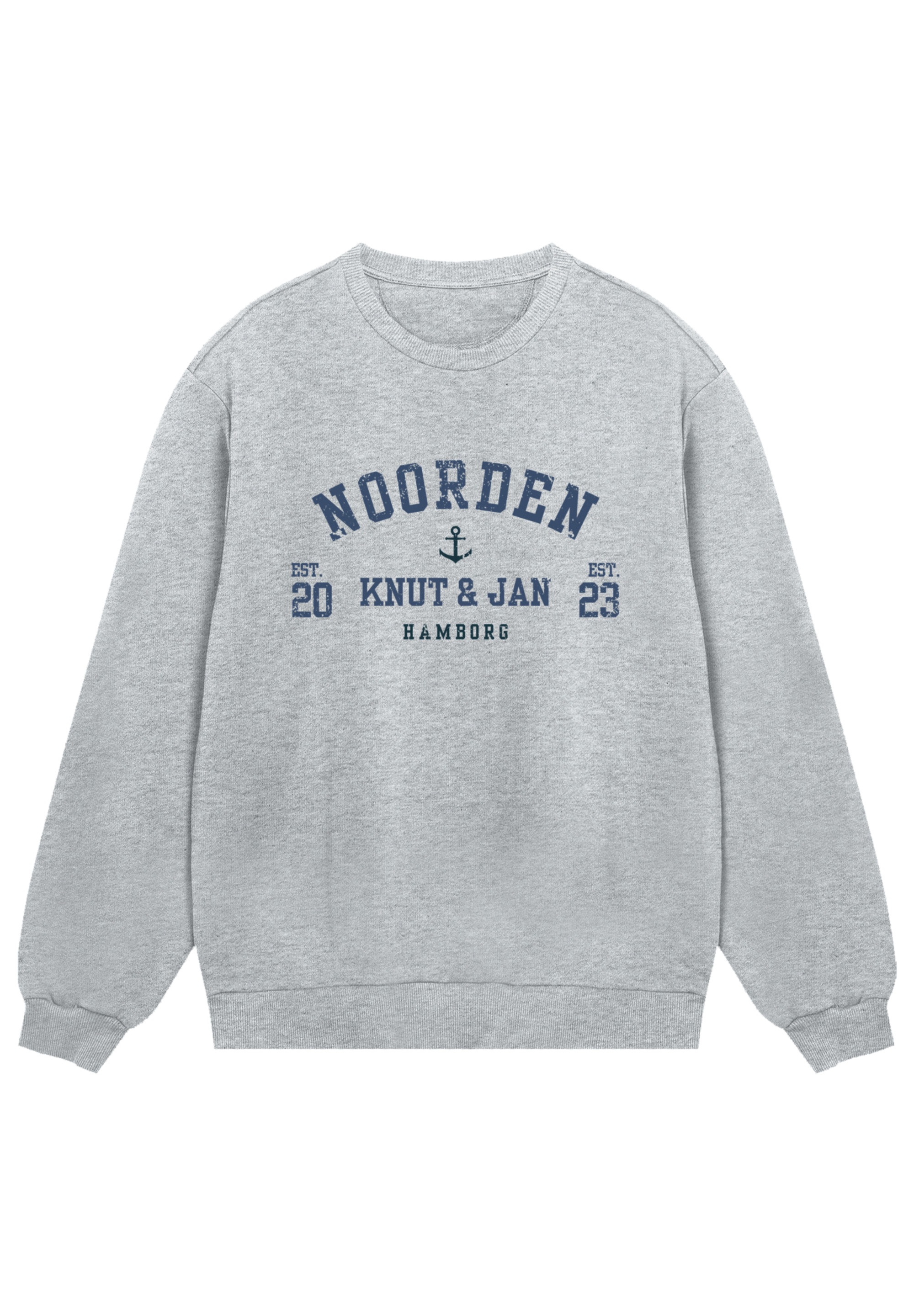 F4NT4STIC Sweatshirt "Knut & Jan Hamburg Noorden Collegiate", Premium Quali günstig online kaufen