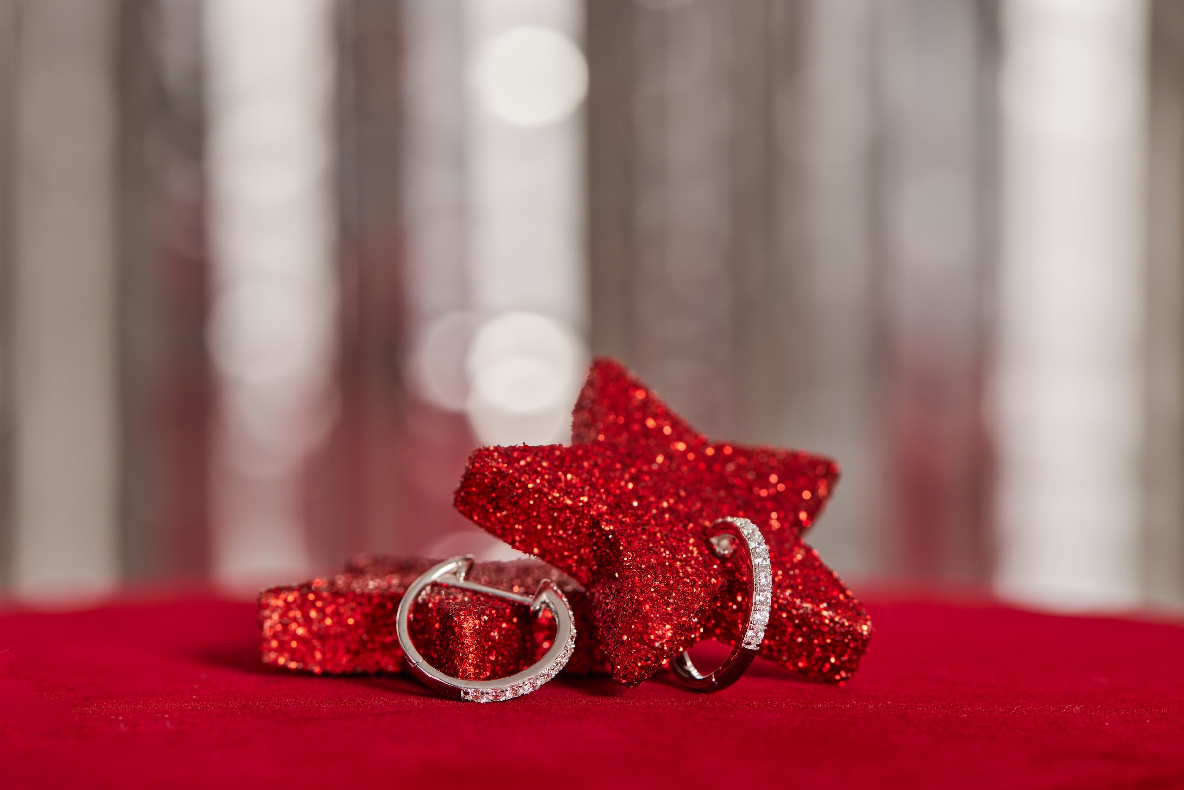 Bruno Banani Paar Creolen »Schmuck Geschenk Silber 925 Ohrschmuck Ohrringe«, mit Zirkonia (synth.)