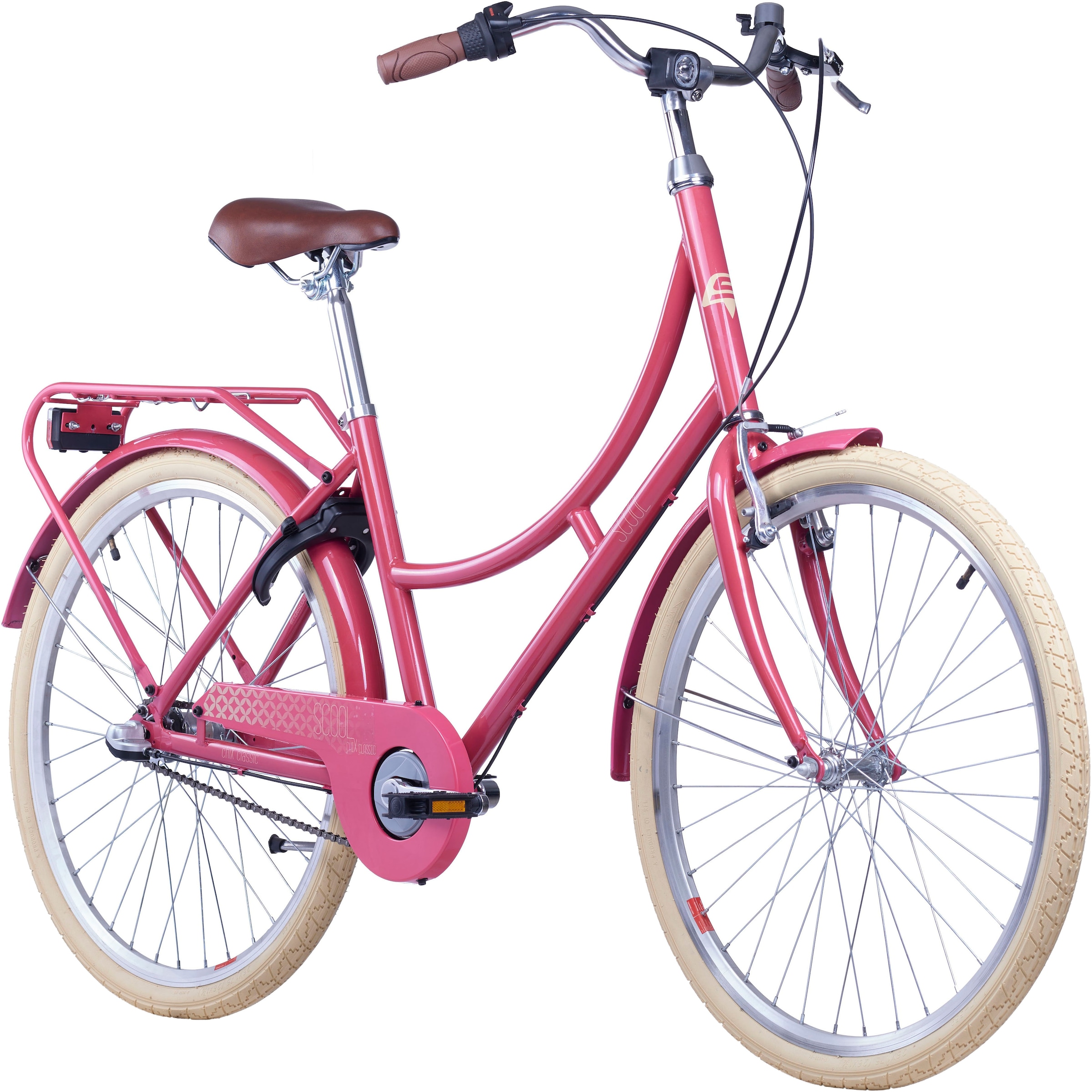 S’COOL Jugendfahrrad »S'COOL chiX classic« 3 Gang Shimano Nabenschaltung