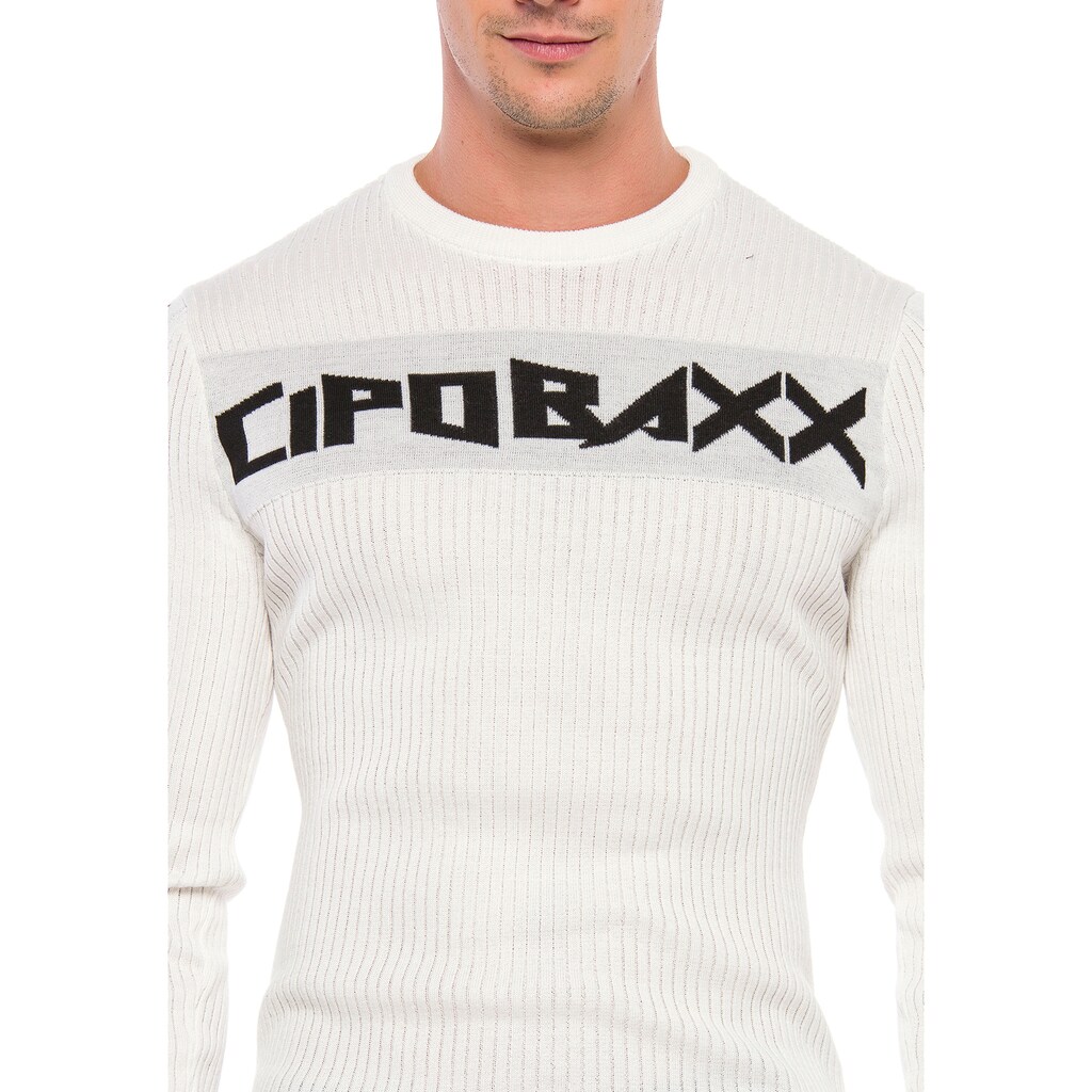 Cipo & Baxx Strickpullover