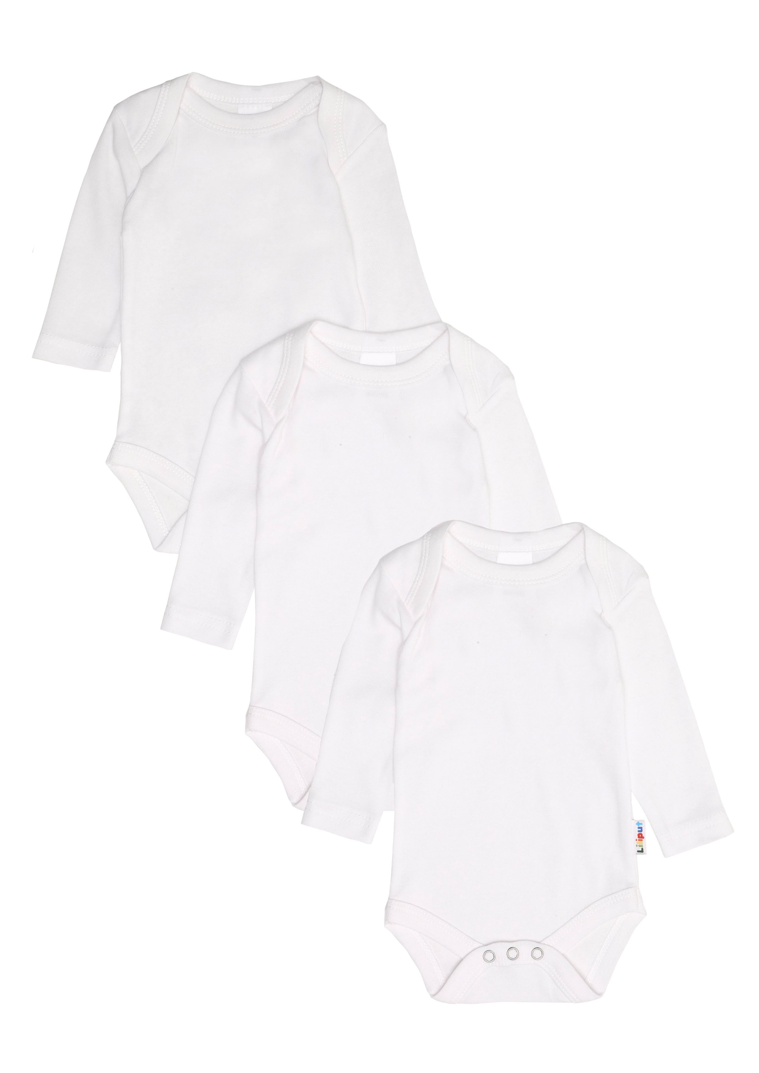 Liliput Body "basic" 3 Stk. mit praktischen Druckknöpfen