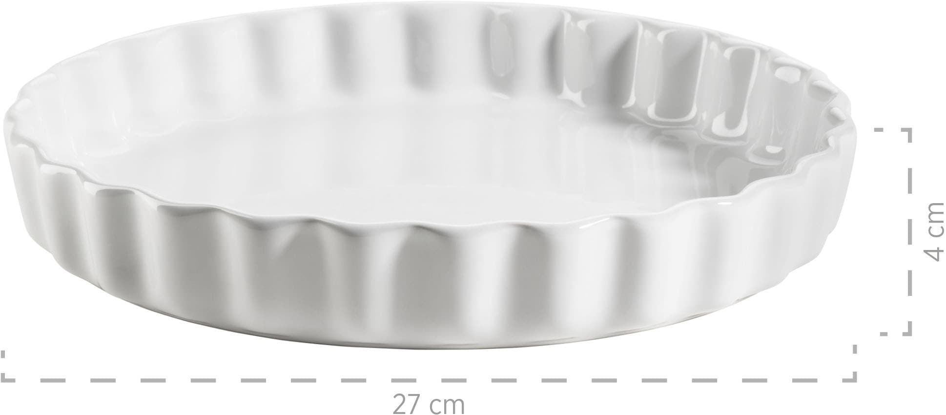 MÄSER Tarteform »Backform Kitchen Time, 27 cm, Keramik«