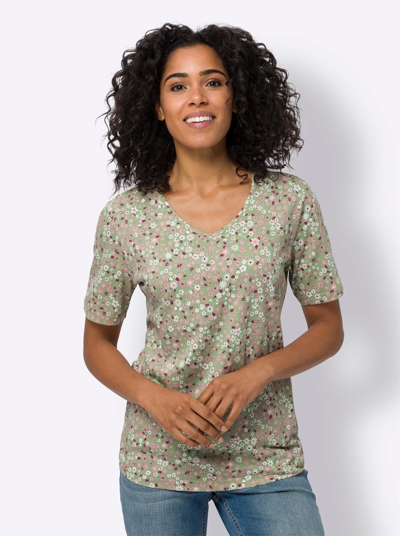 Classic Basics V-Shirt "V-Shirt", (1 tlg.) günstig online kaufen