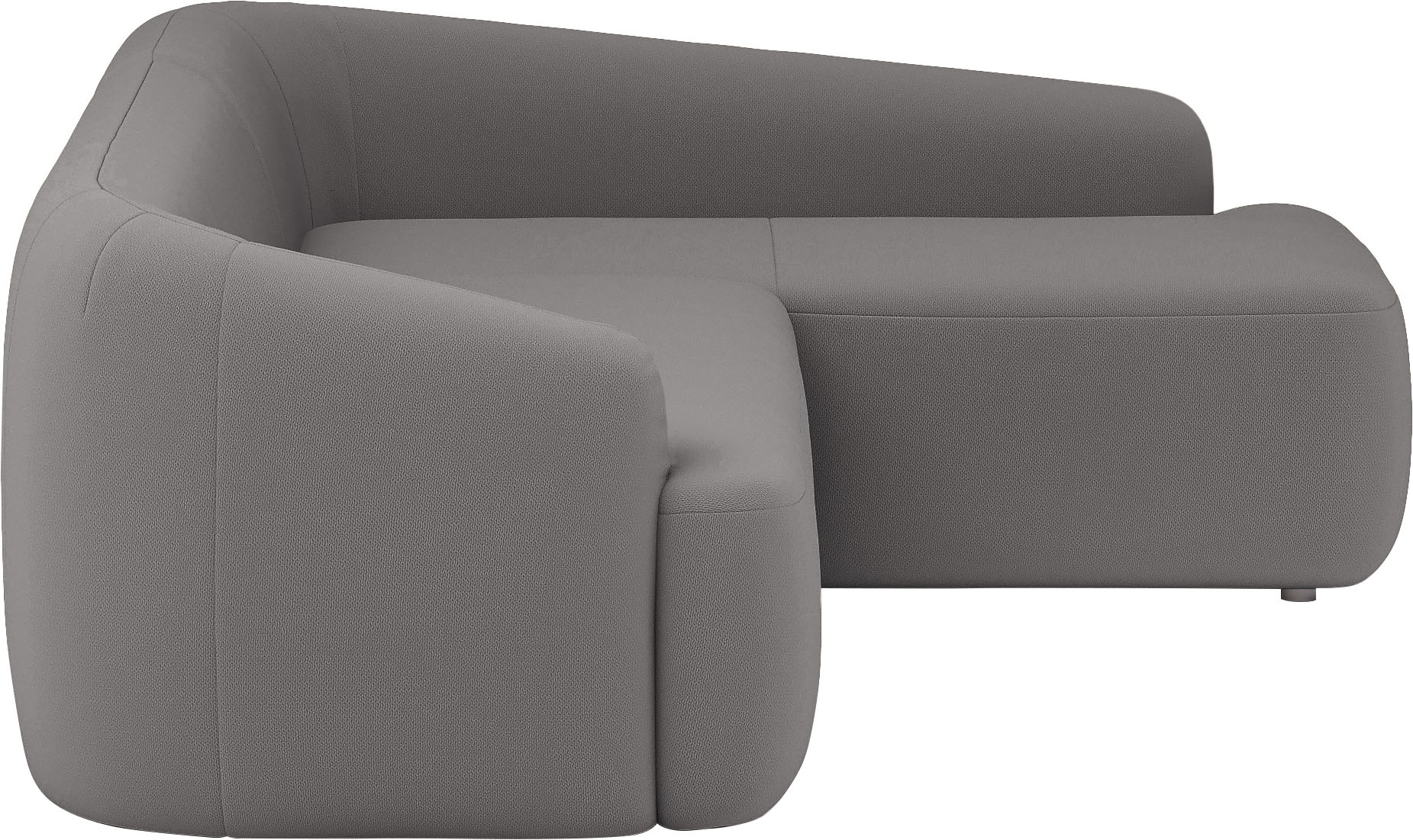 Thumbnail - INOSIGN Ecksofa "Nergal, organisches Design, Breite 296cm, L-Form" Modernes Design, schlichte Optik, stilvoller Blickfan...