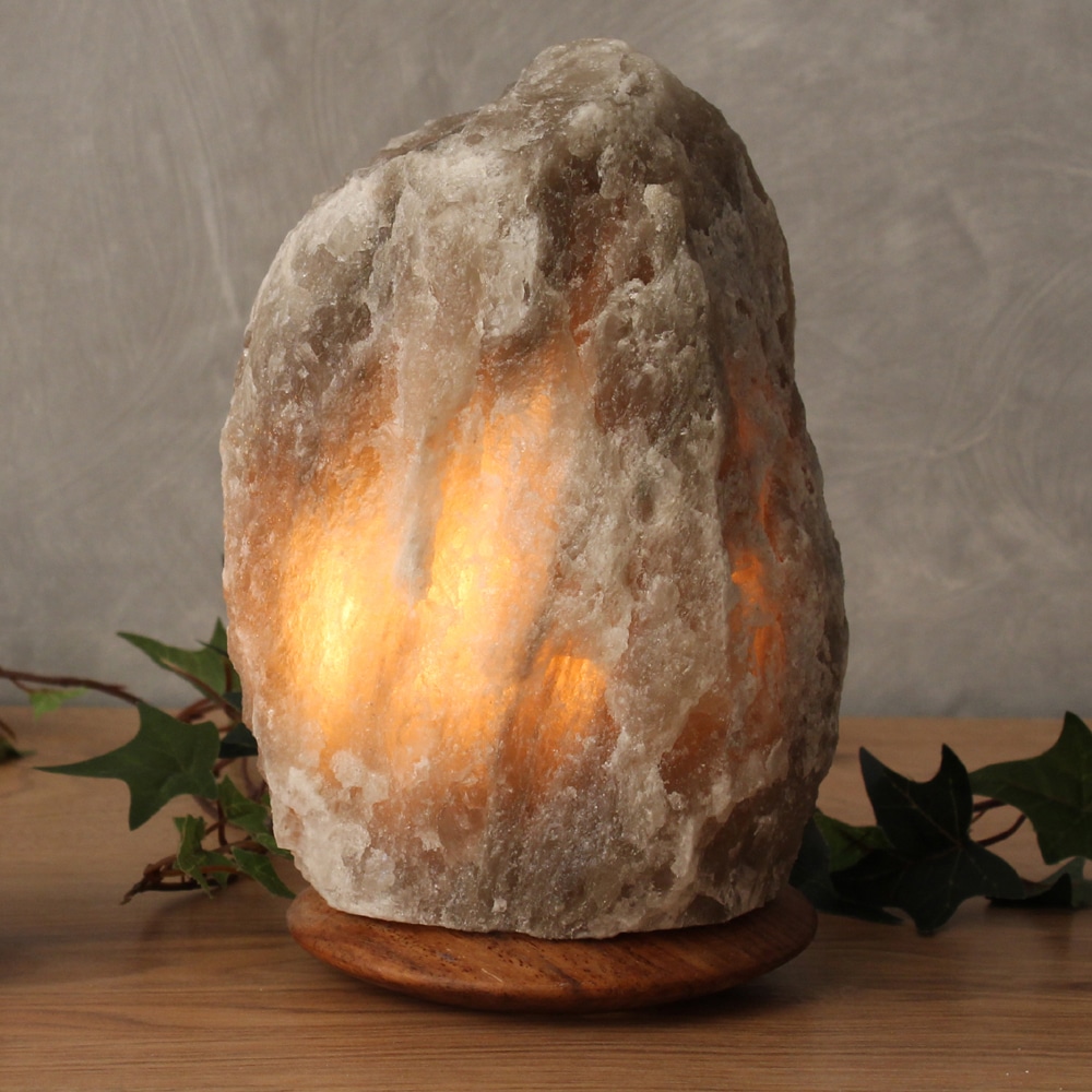 HIMALAYA SALT DREAMS Salzkristall-Tischlampe jeder H: »Rock«, ein BAUR cm, Handgefertigt bestellen ca. ca.18 | 2-3kg Stein Unikat, 