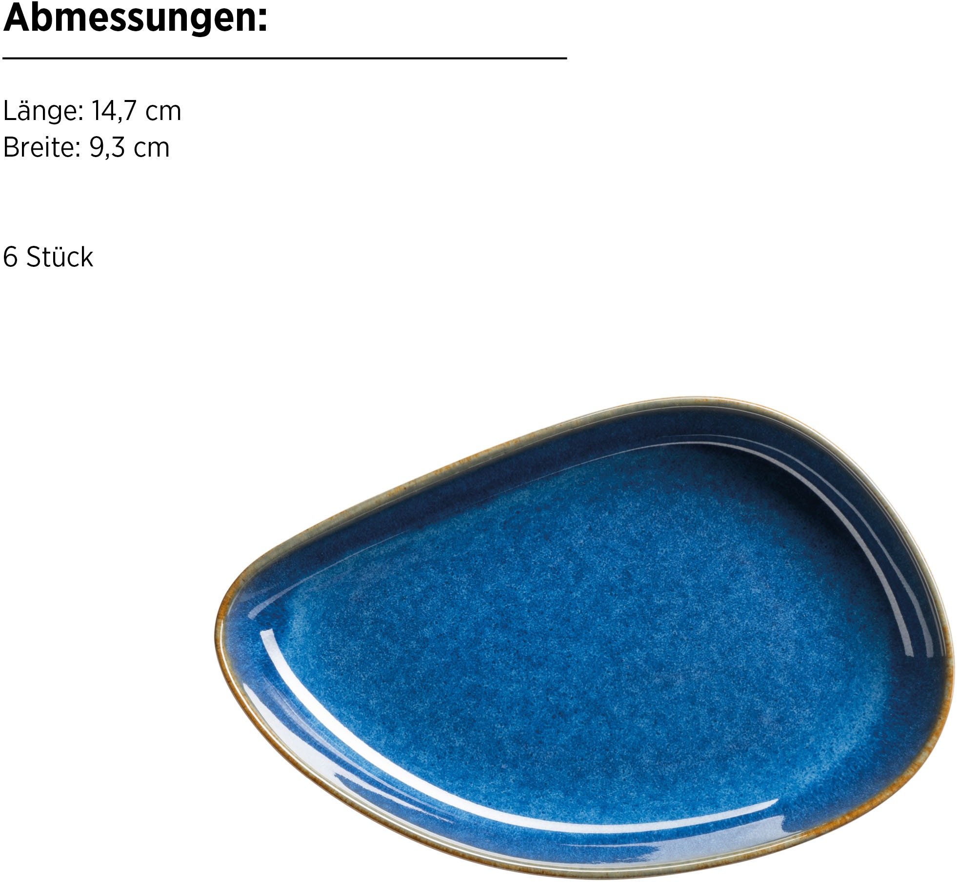 MÄSER Snackschale »Snacking-Set Cordelia, aus Steinzeug«, 12 tlg., aus Steinzeug