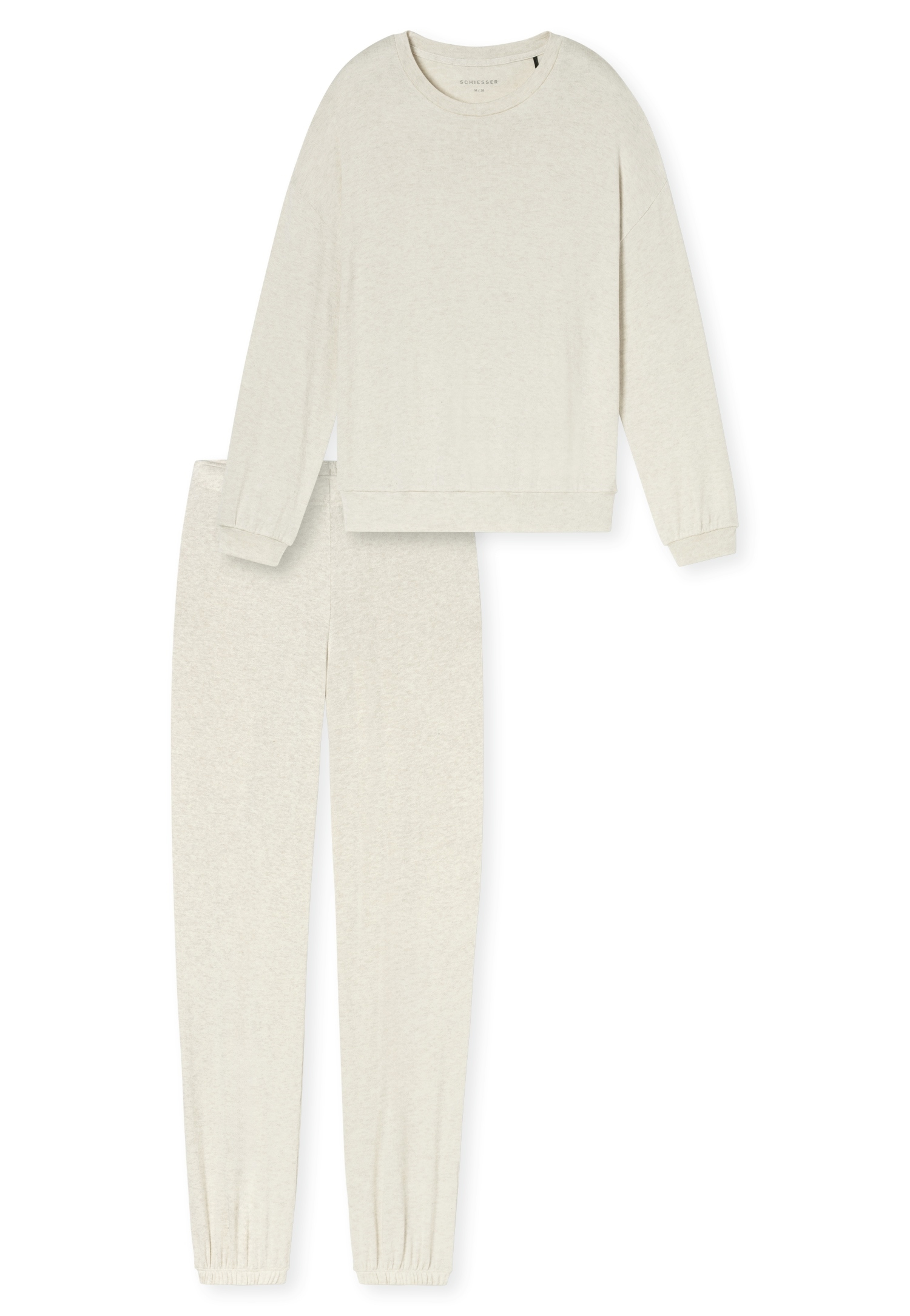 Schiesser Pyjama »Casual Feel« mit überschnittenen Schultern, seitliche Taschen