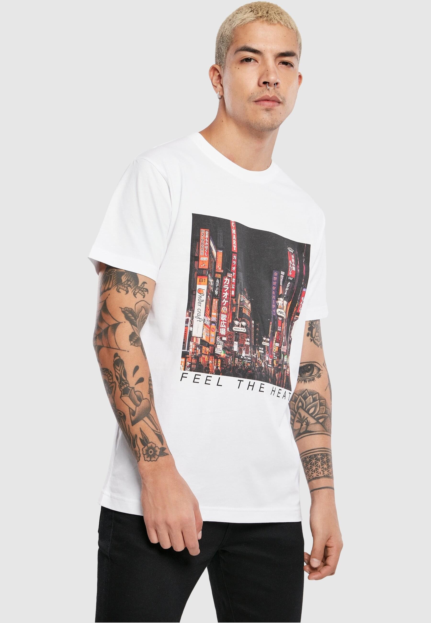 MisterTee T-Shirt »MisterTee Herren Feel The Heat Tee«, (1 tlg.)