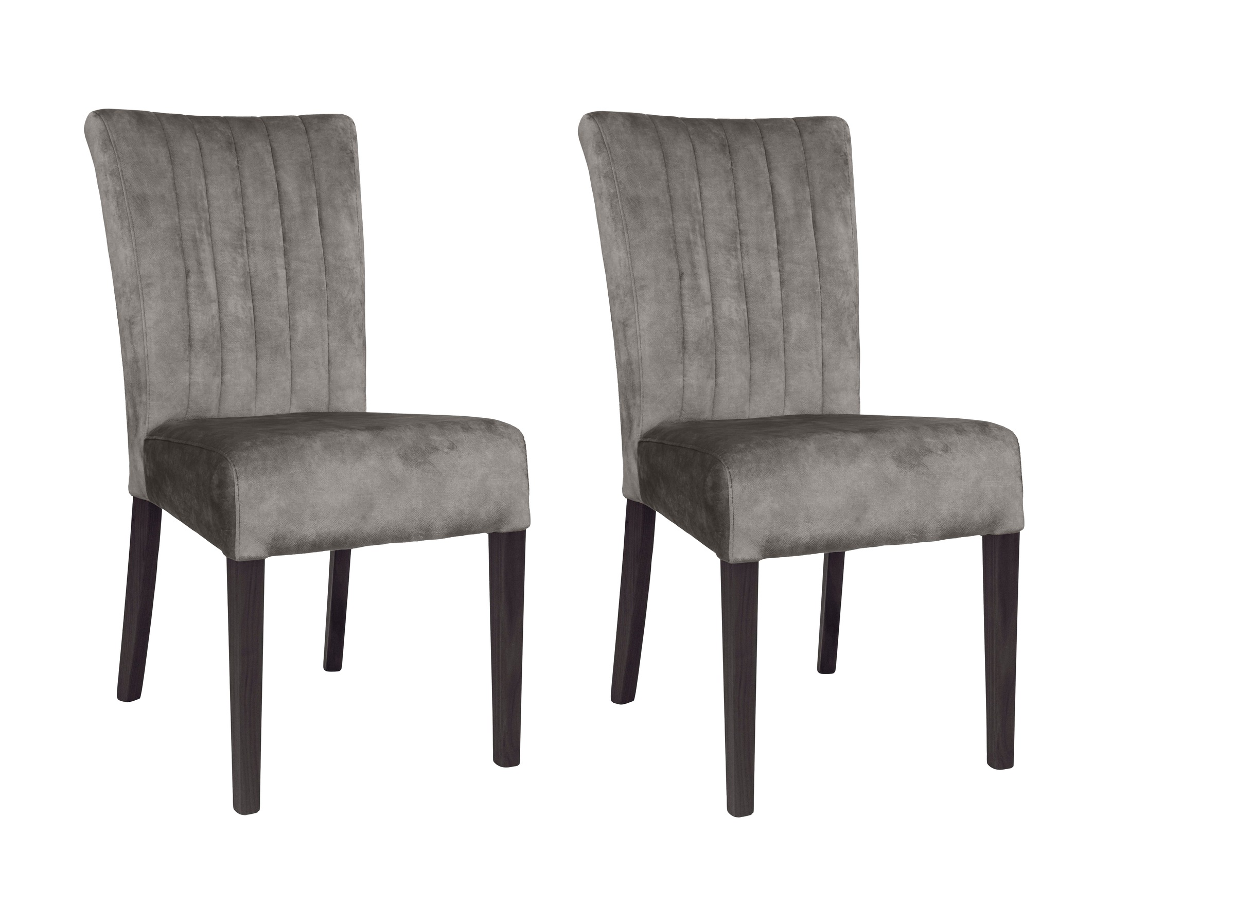 Home affaire 4-Fußstuhl (Set) 2 Stk.vertikale Nähte in der Rückenlehne günstig online kaufen