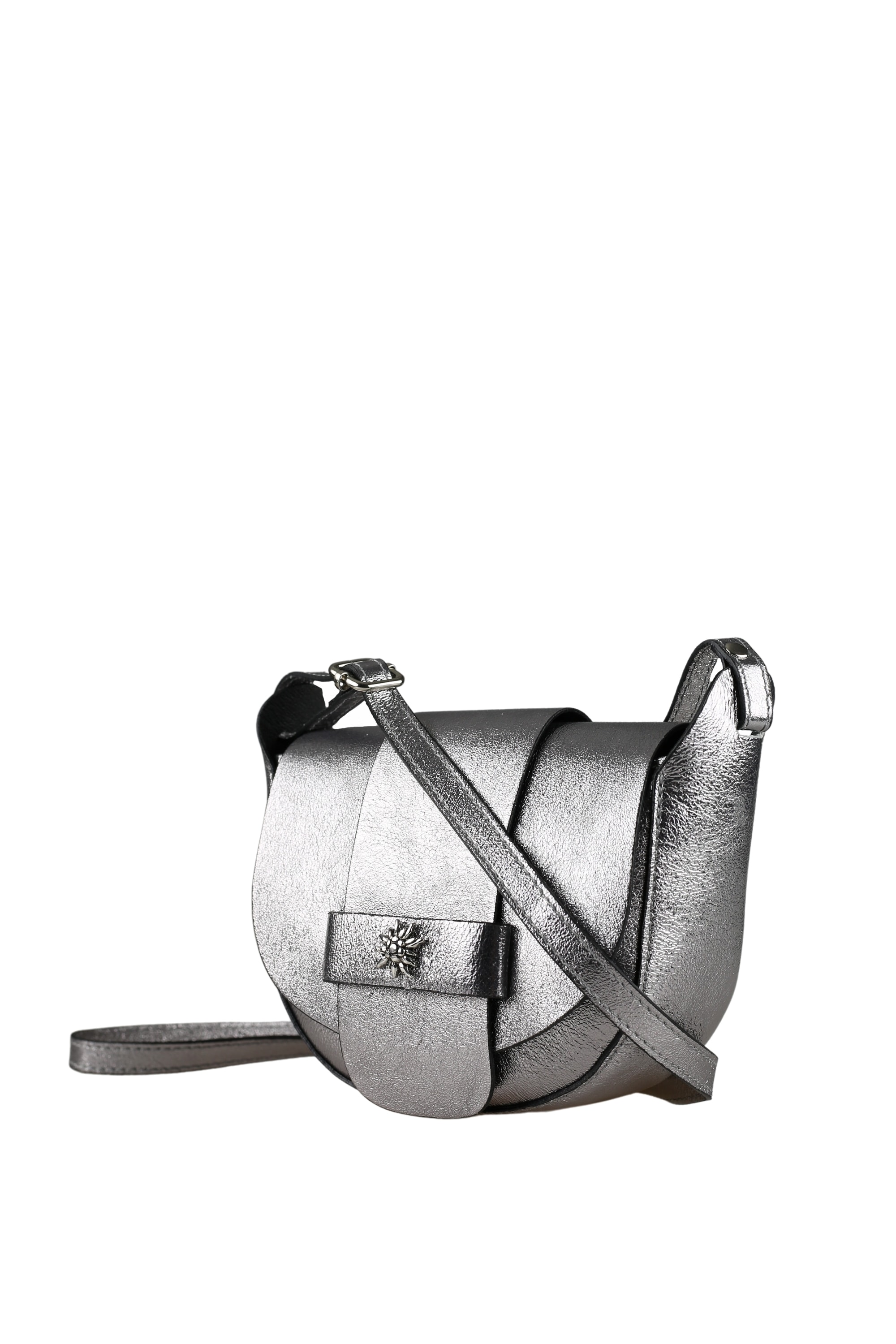 Umhängetasche »Trachtentasche«, Italienisches Leder mit Edelweiß Applikation