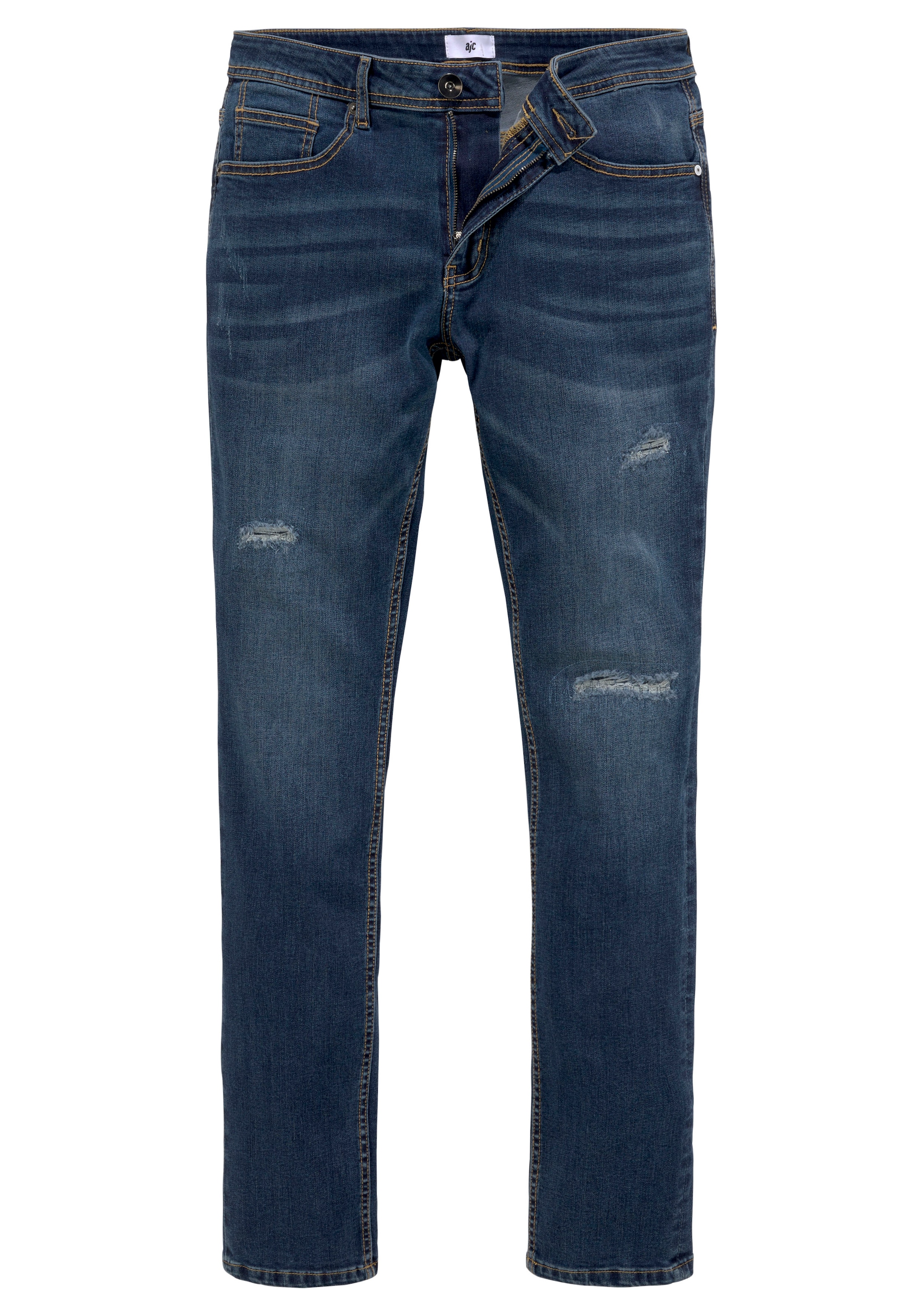 AJC Straight-Jeans, mit Abriebeffekten an den Beinen