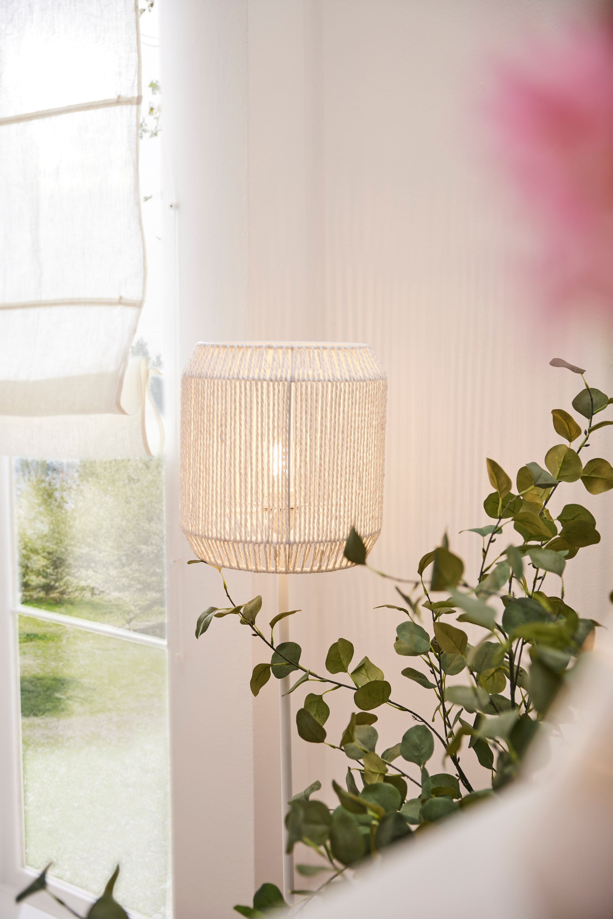 Paco Home Stehlampe »Pedro«, 1 flammig, Leuchtmittel E27 | ohne Leuchtmittel, moderne LED Lampe in Boho Optik, Wohnzimmer, Schlafzimmer, Fassung E27