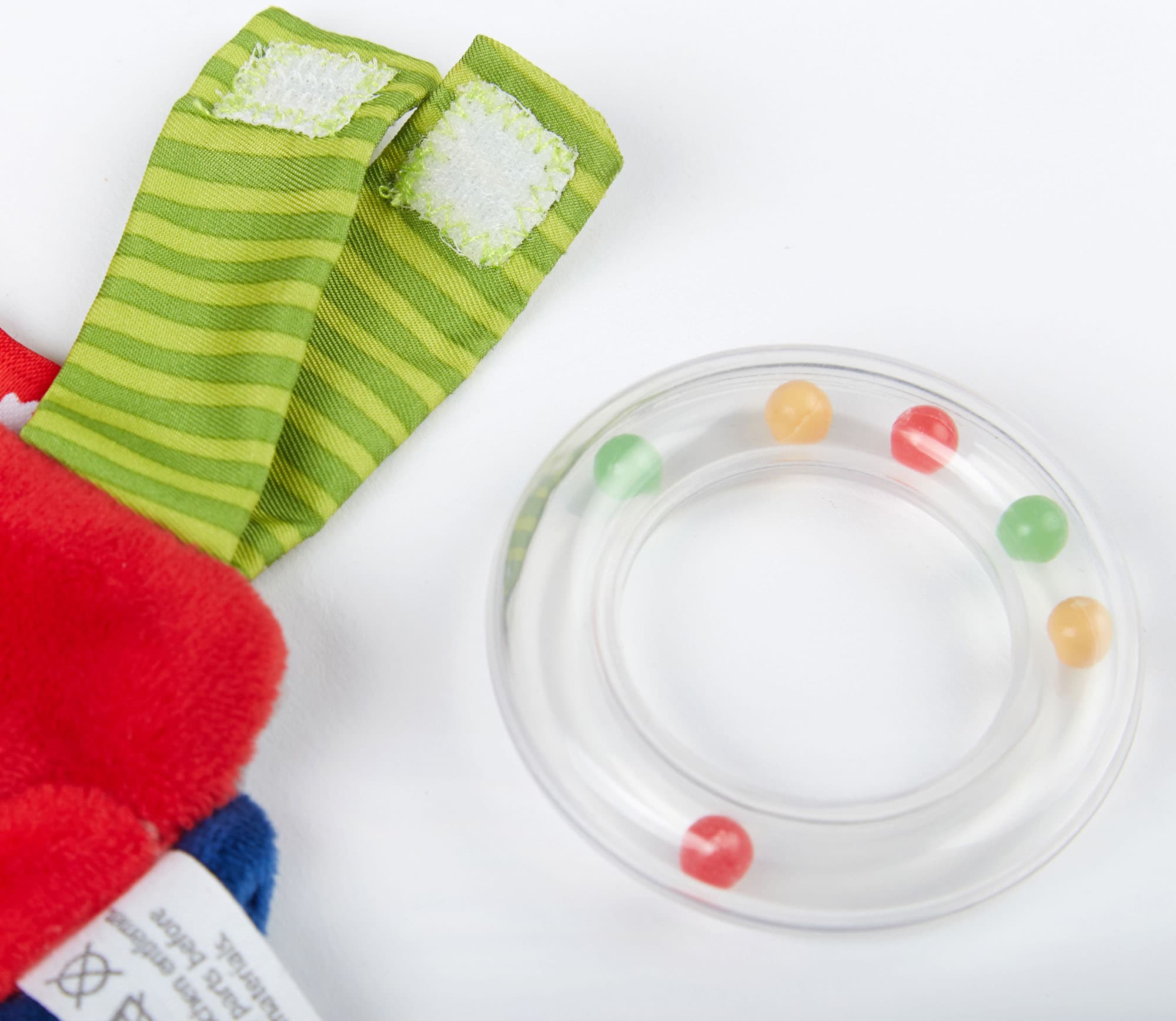 Sigikid Schmusetuch »PlayQ, START Knistertuch Feuerwehr«, mit Rasselring