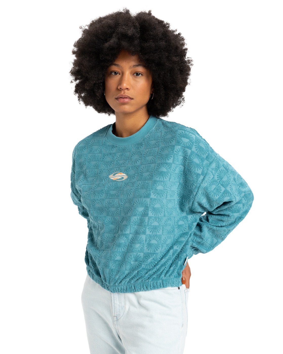 Quiksilver Fleecepullover "Tropic Day Sponge" günstig online kaufen