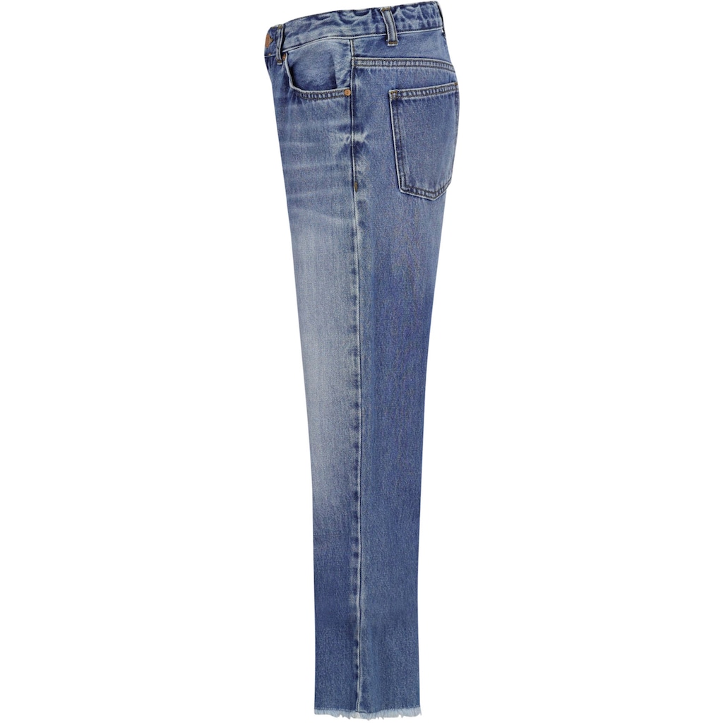 LTB Weite Jeans »OLIVA«, mit Fransenkante am Beinabschluß, for GIRLS