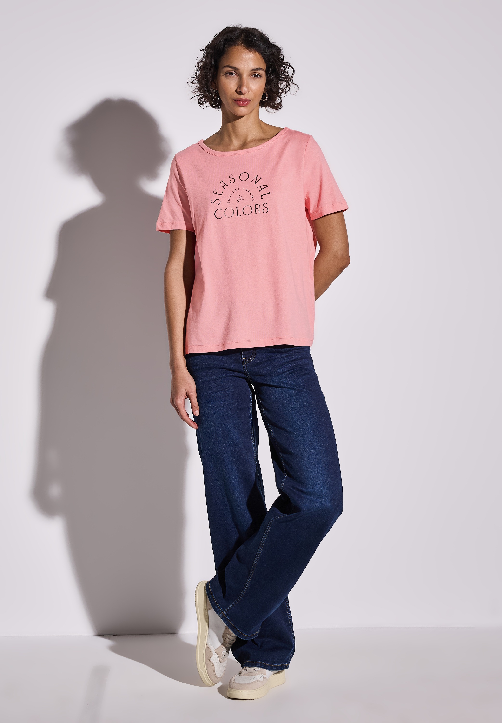STREET ONE Print-Shirt, mit Rundhalsausschnitt