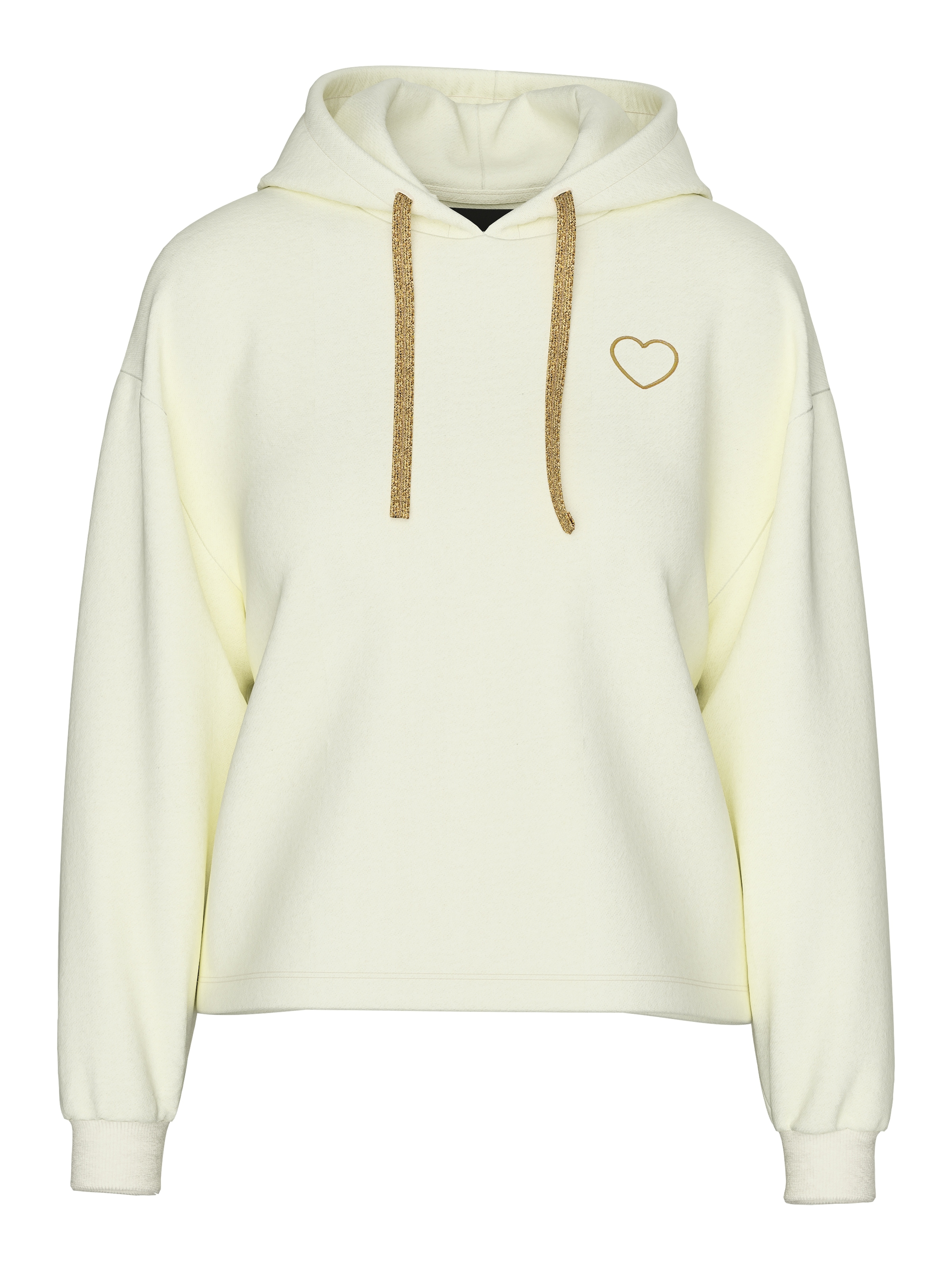 pieces Kapuzensweatshirt "PCCHILLI LS HEART HOODIE NOOS BC" günstig online kaufen