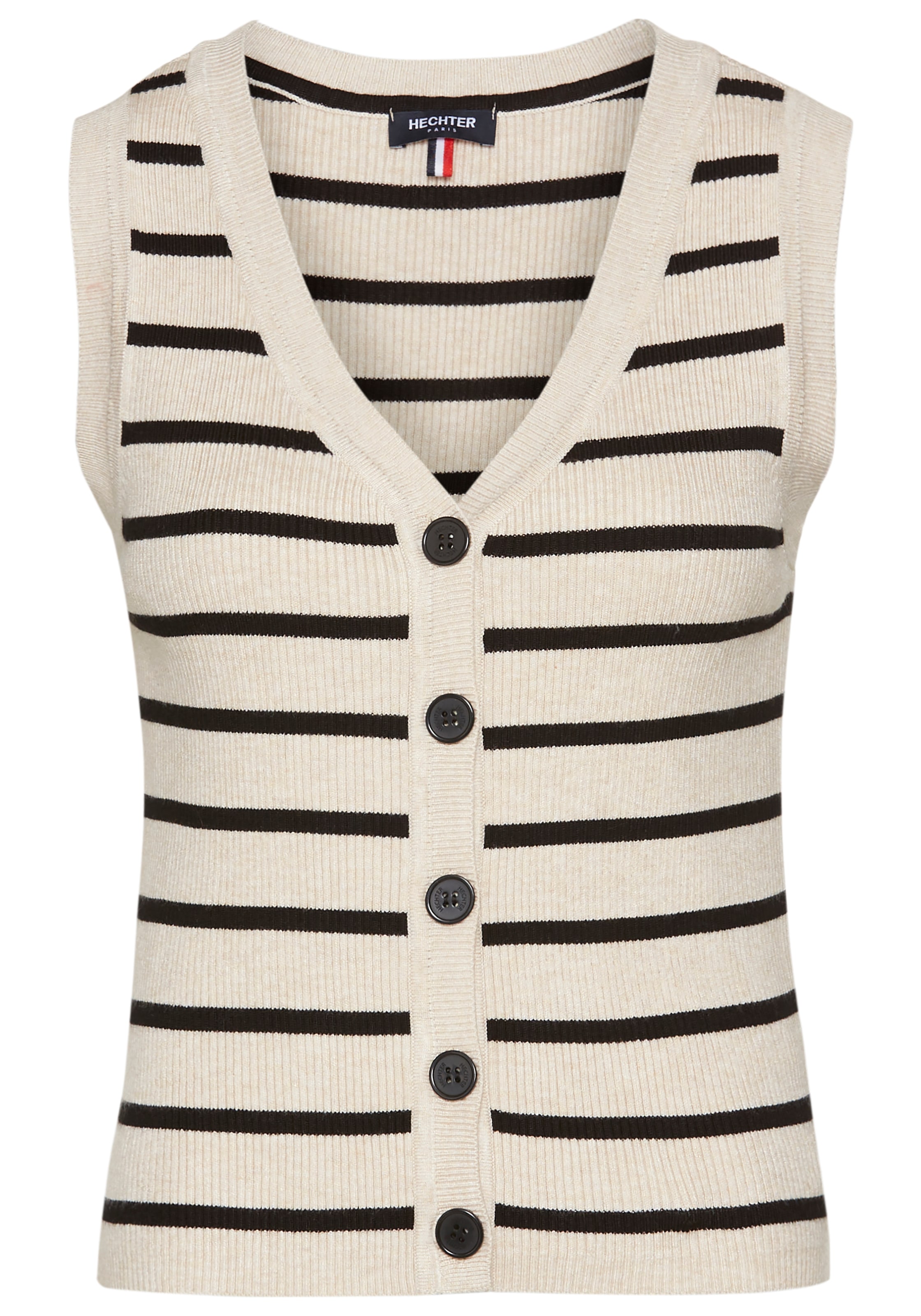 HECHTER PARIS Stricktop, im Streifenlook