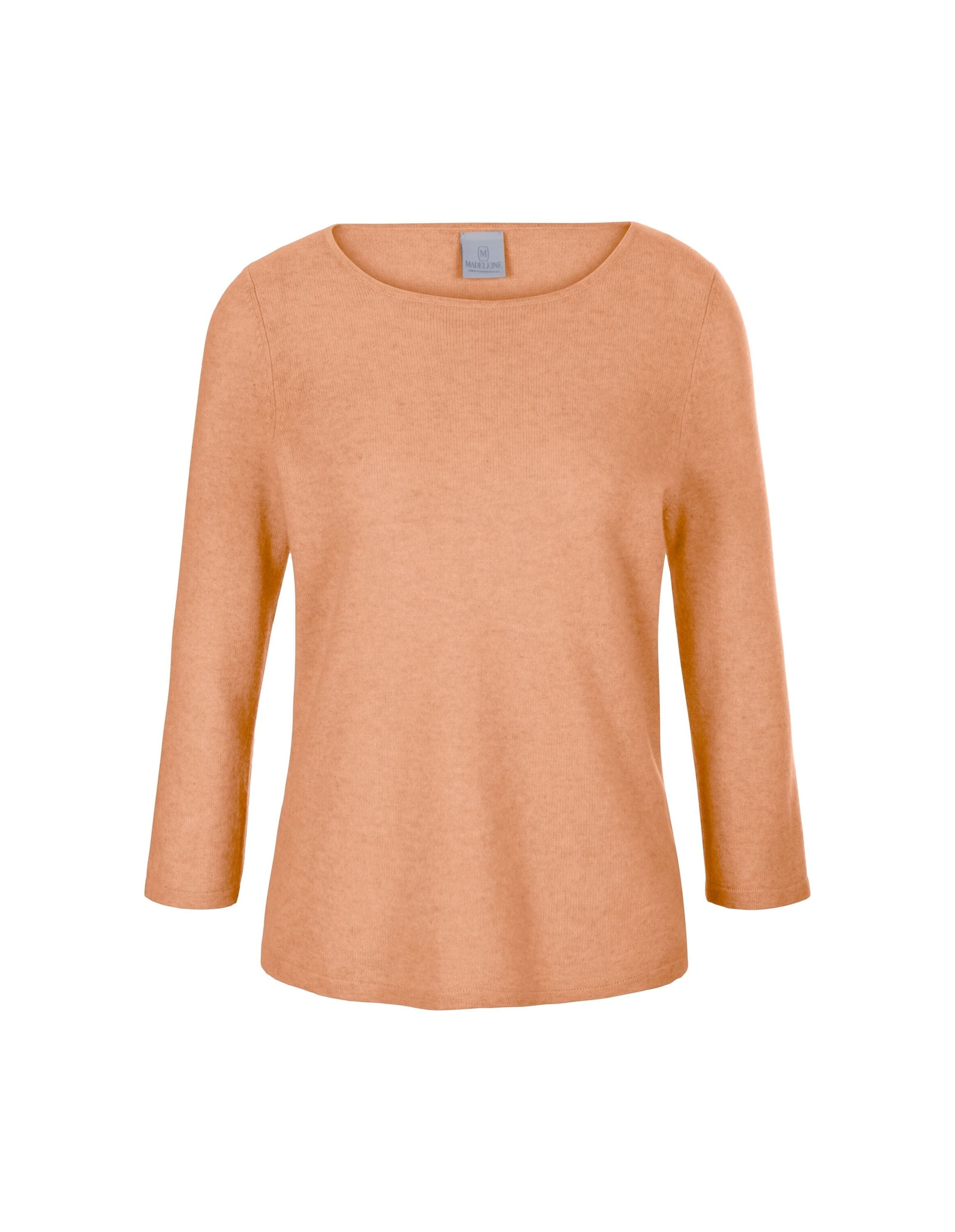 MADELEINE Longpullover "Strickpullover Kaschmirpullover mit U-Boot-Ausschni günstig online kaufen