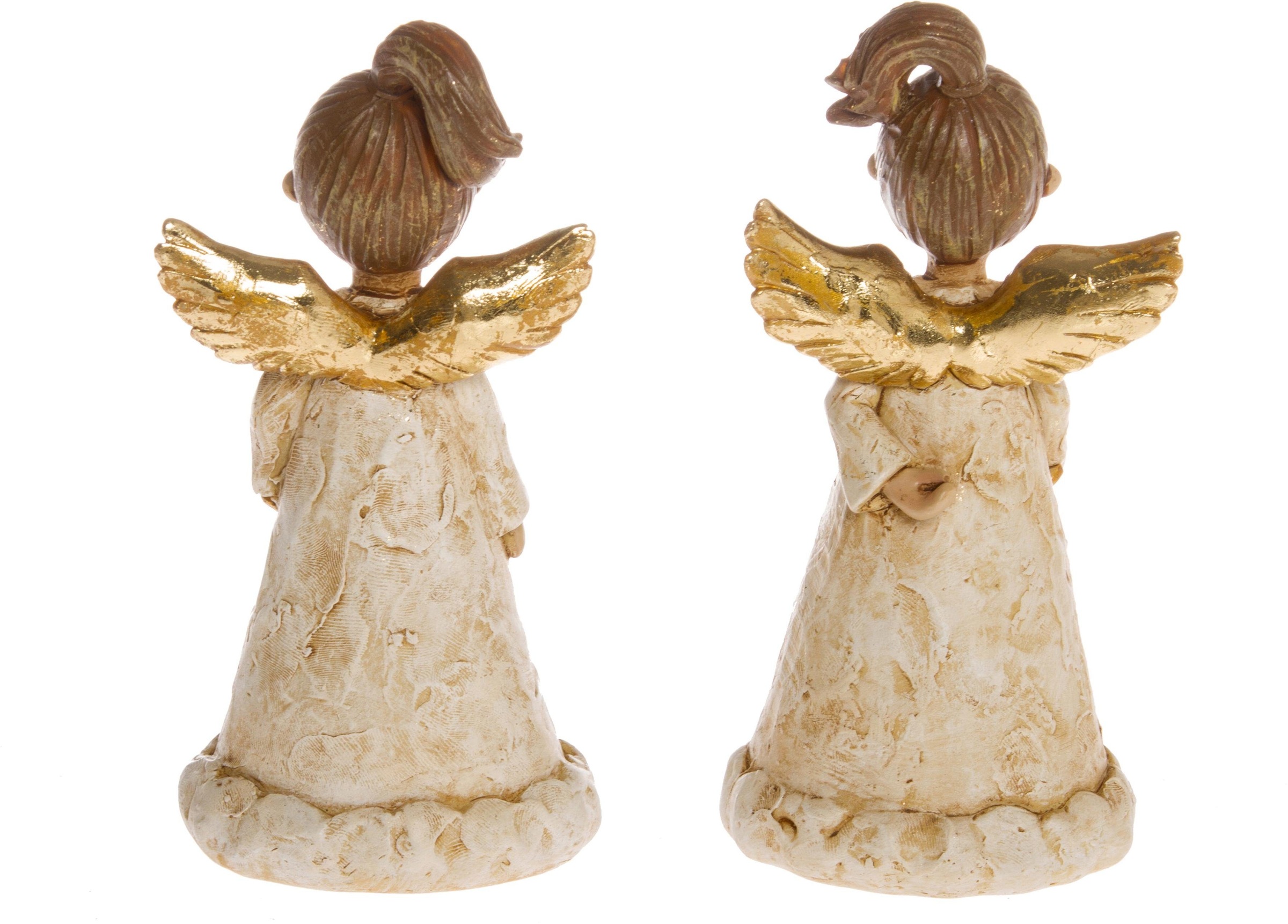 Myflair Möbel & Accessoires Engelfigur »Weihnachtsdeko«, goldfarben dekoriert