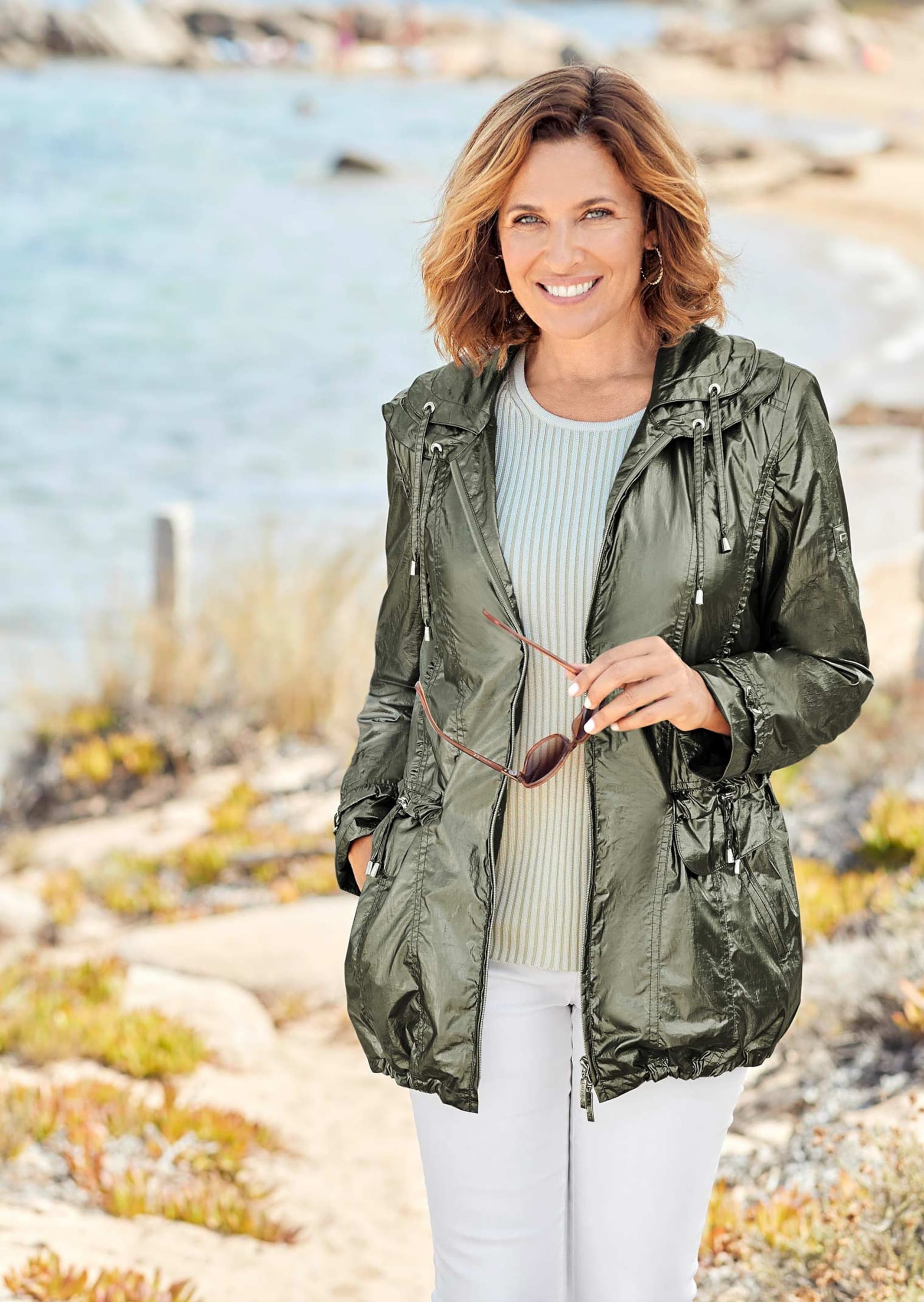 GOLDNER Kurzjacke »Kurzgröße Longjacke« Ohne