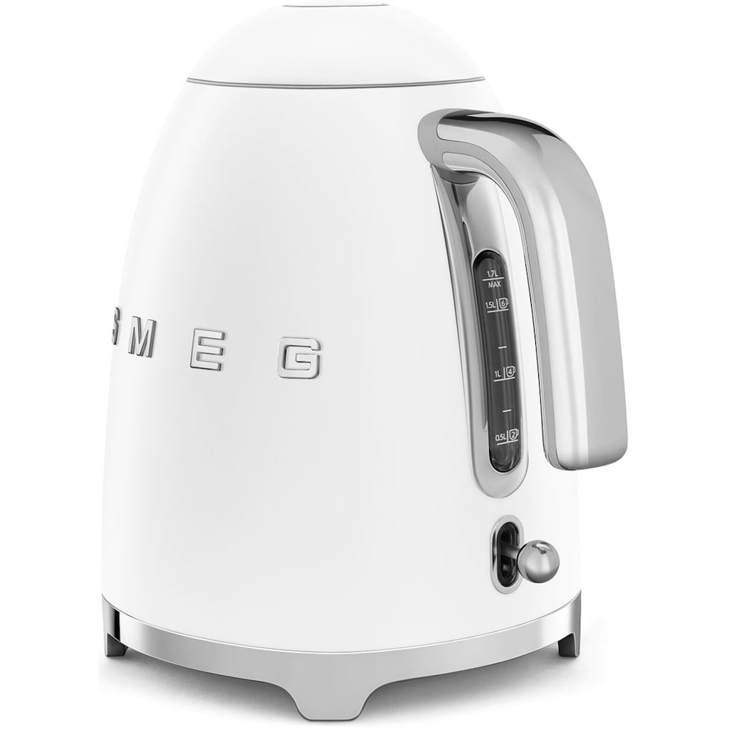 Smeg Wasserkocher »KLF03WHMEU«, 1,7 l, 2400 W