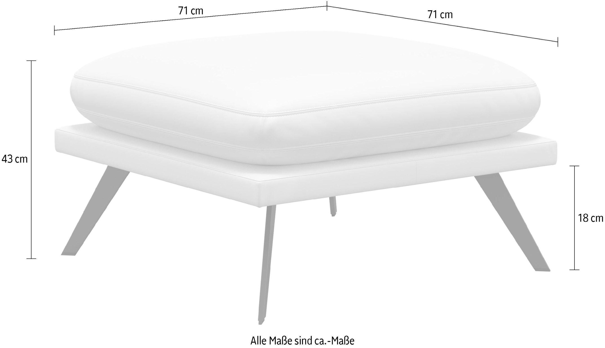 machalke® Hocker »butterfly«