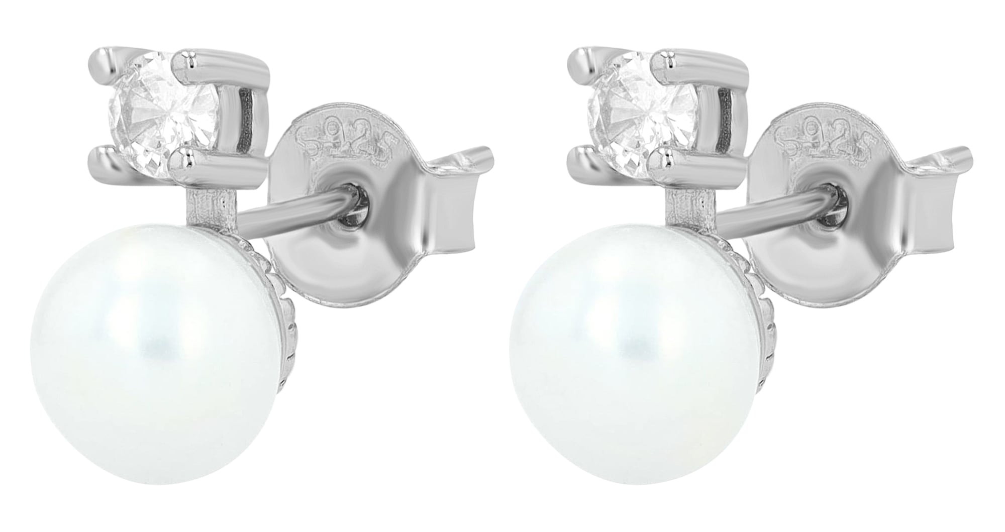 Adelia´s Paar Ohrhänger "Damen Ohrringe – Ohrstecker aus 925 Silber mit Süß günstig online kaufen