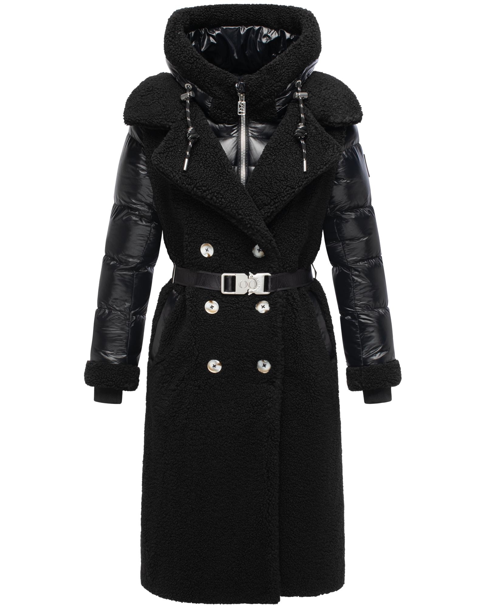 Navahoo Wintermantel "Kuscheltraum 14", Modischer Damen Plüschmantel aus an günstig online kaufen