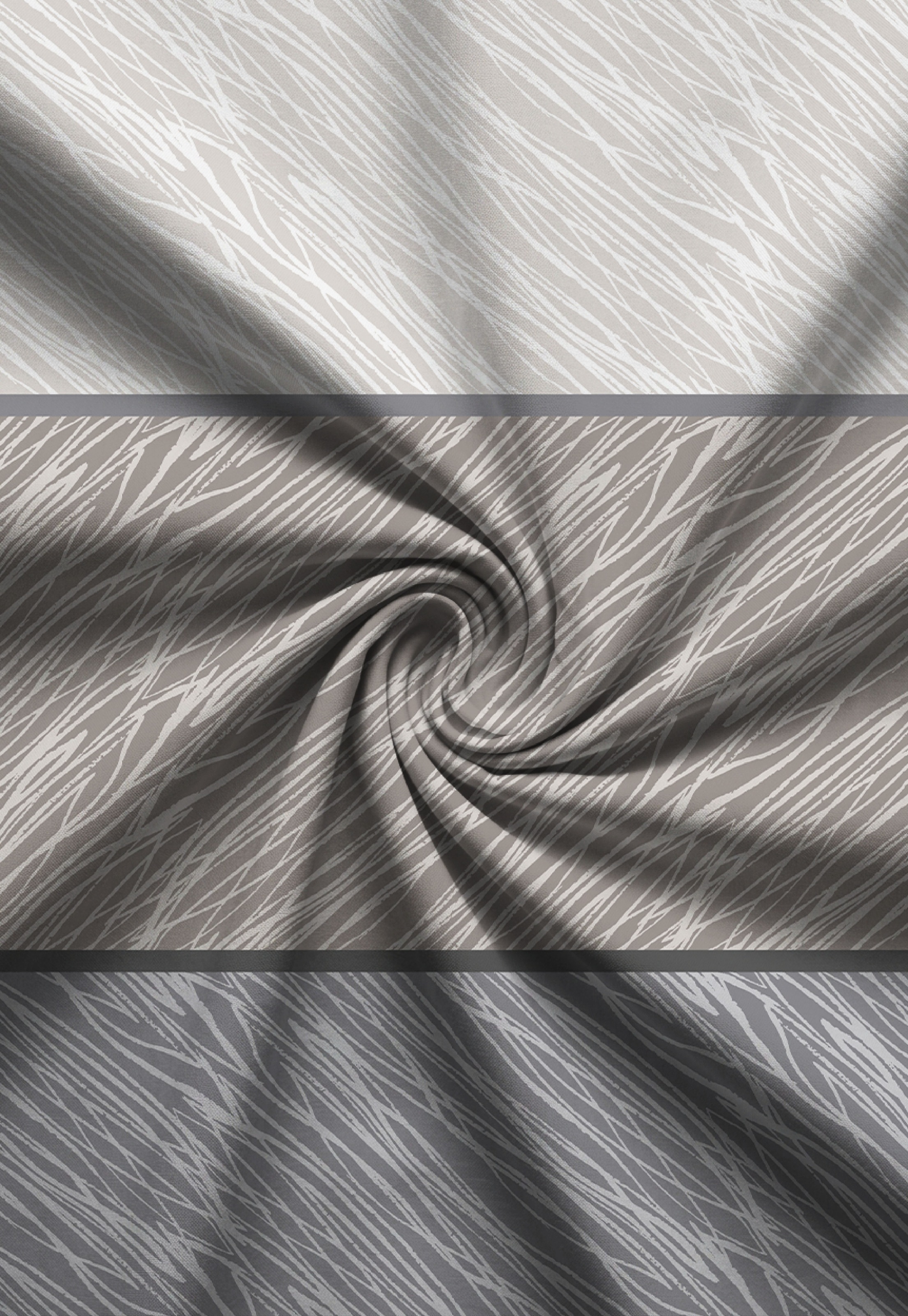 Biberna Bettwäsche »0007253 Premium Biber-Bettwäsche 100% Baumwolle ab Größe 135x200 cm« 2 wärmend & weich, Reißverschluss, Winterbettwäsche, Streifen