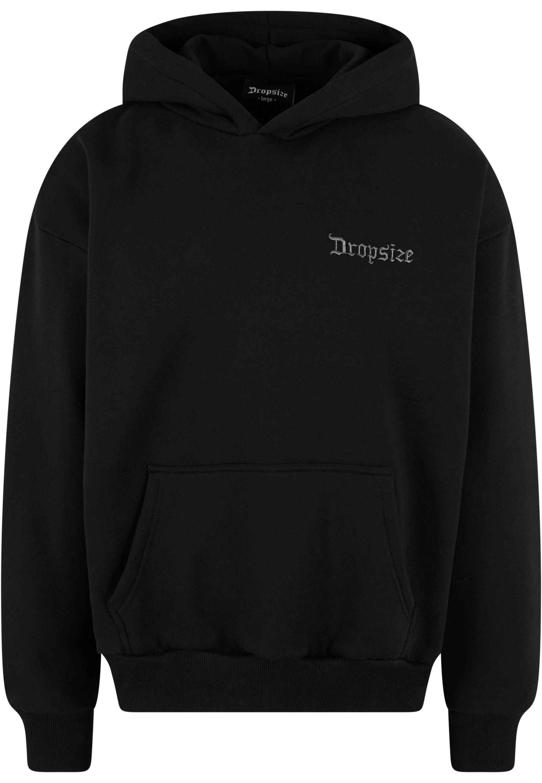 Dropsize Kapuzensweatshirt "Dropsize Herren Heavy Backlogo Hoodie" günstig online kaufen