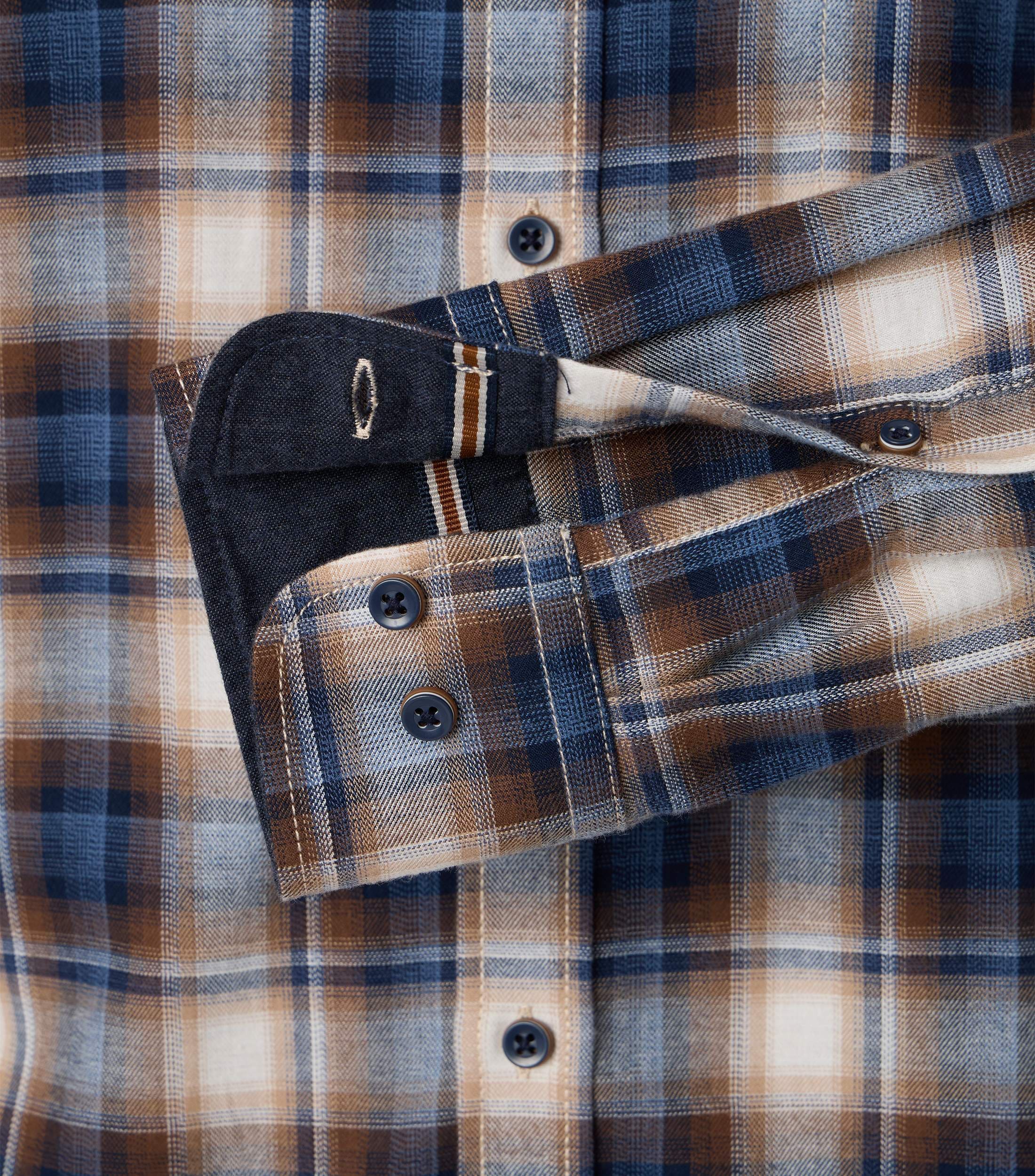 CASAMODA Flanellhemd »CASAMODA Flanellhemd kariert«
