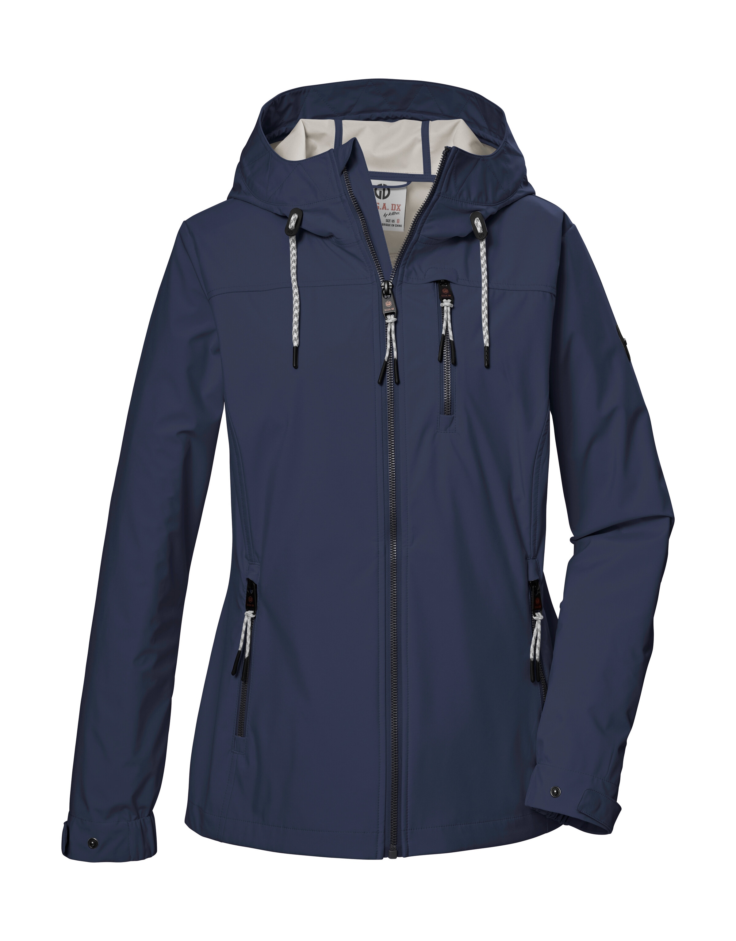 G.I.G.A. DX by killtec "GS 74 WMN SFTSHLL JCKT" Damen Softshelljacke, wasserabweisend, winddicht, pflanzenbasiert