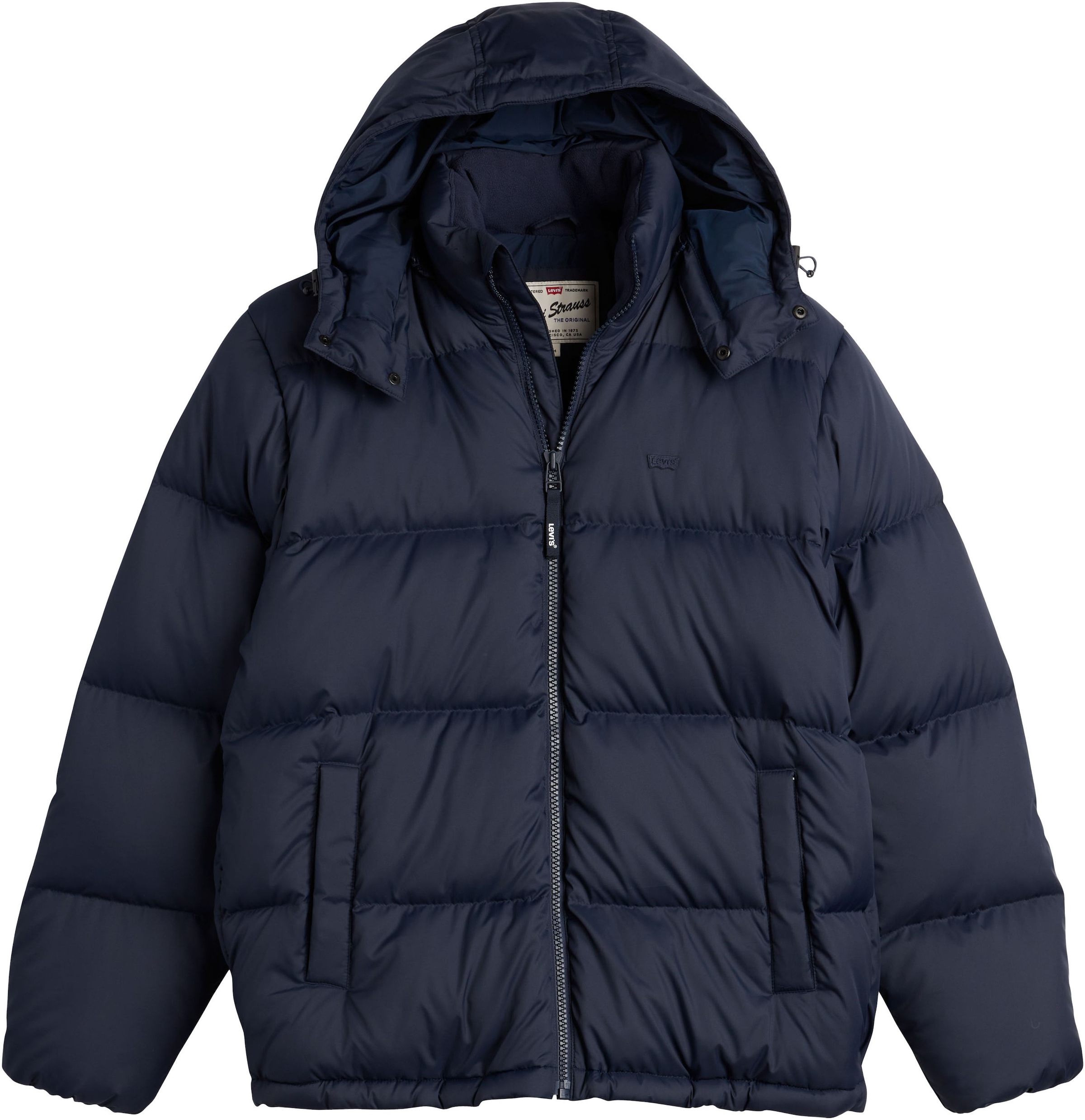 Levi's® Steppjacke »ROCKWELL HOODED PUFFER 1« mit Kapuze Hoher Stehkragen, wattiert und mit wärmendem Fleece gefüttert