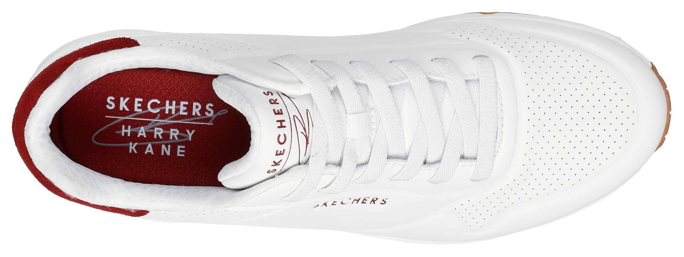 Skechers Sneaker »Harry Kane - Off Pitch Collection: Uno - Harry Kane Air«, Schnürschuh signiert vom weltbekannten Fußballstar Harry Kane