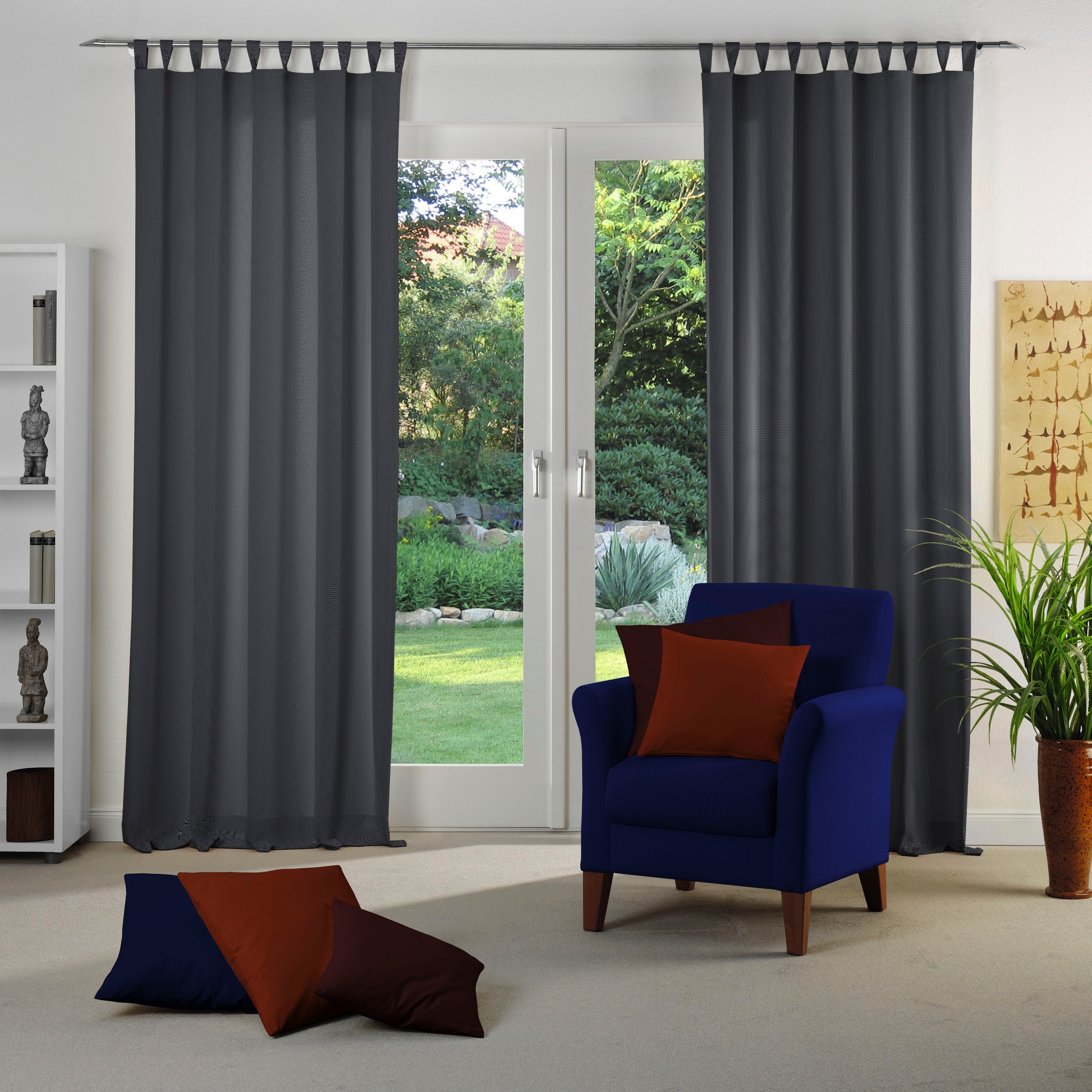 Adam Vorhang "Vorhang Uni Collection Light aus 100 % Bio-Baumwolle, Schlauf günstig online kaufen