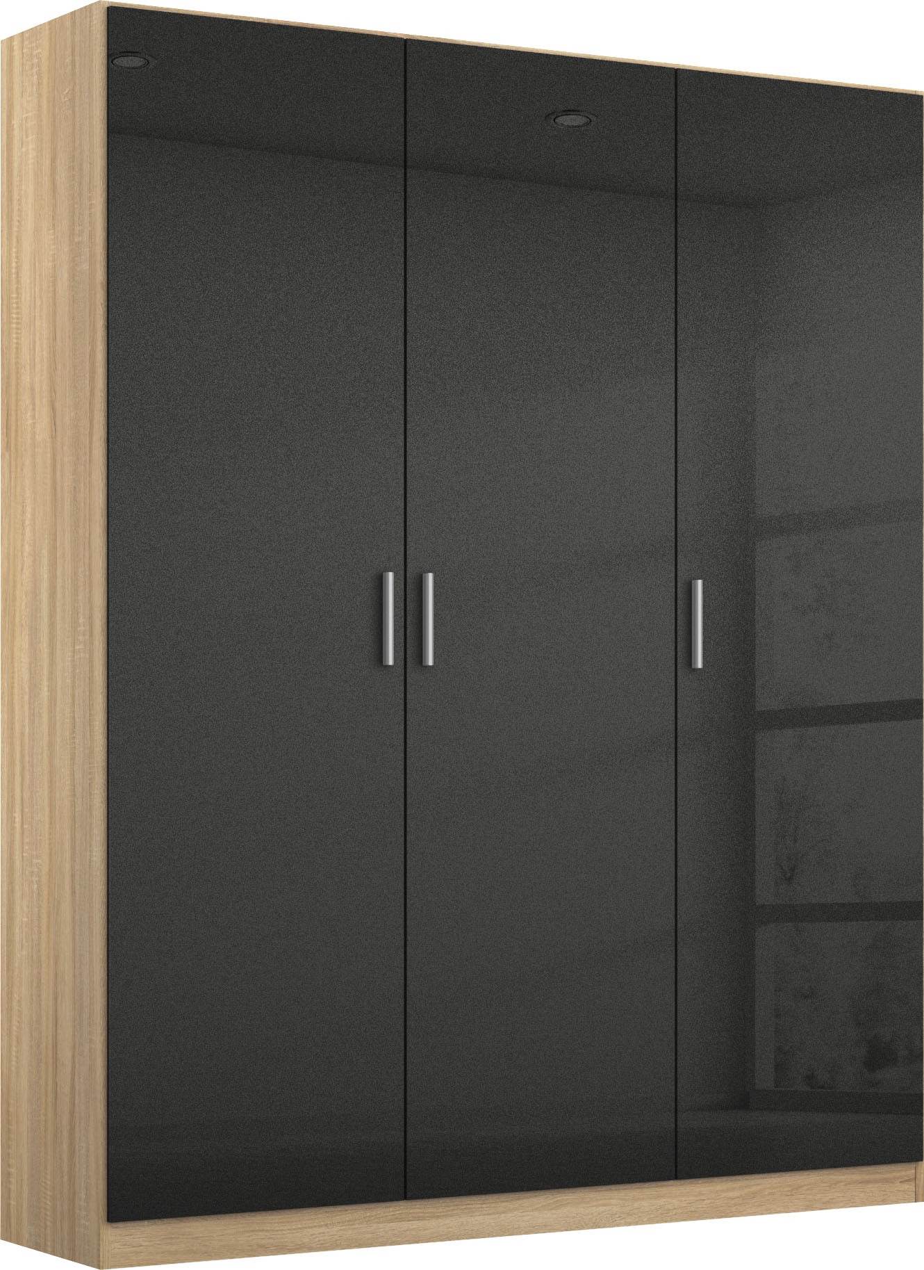 rauch Drehtürenschrank "Kleiderschrank Schrank Garderobe Schlafzimmerschrank CELLE" in 4 Breiten und 2 Höhen, optional mit Schubkästen MADE IN GERMANY
