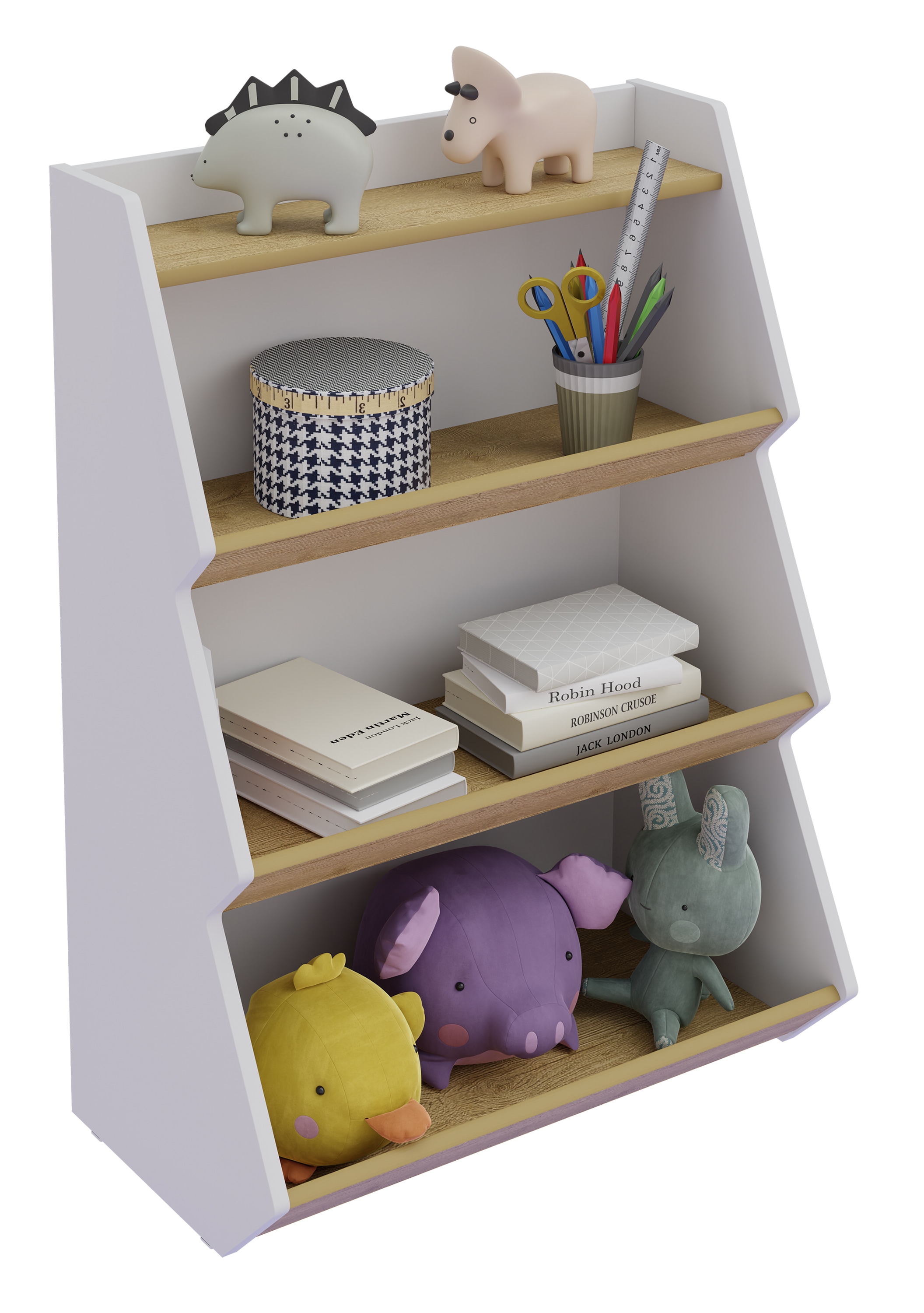 VCM Standregal "Holz Kinderregal Bücherregal Kinder Regal Italu" günstig online kaufen