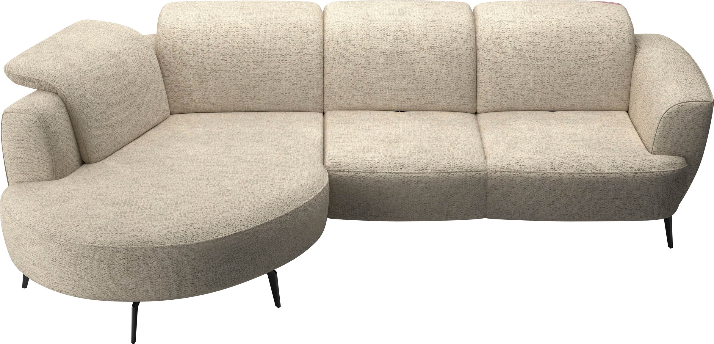 sit&more Ecksofa "Zoe", ink.Sitztiefenverstellung, wahlweise mit Kopfteilve günstig online kaufen