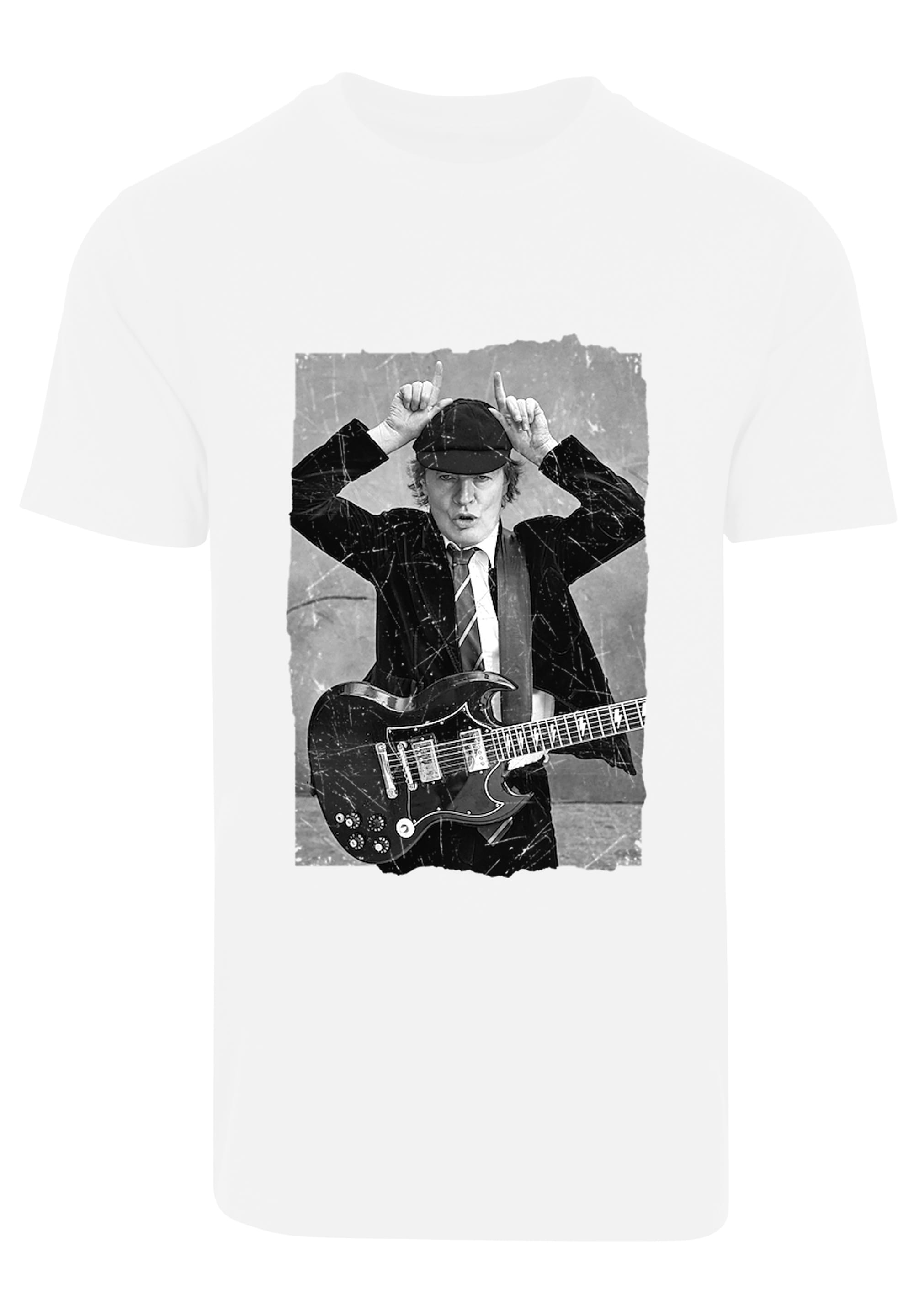 F4NT4STIC T-Shirt »ACDC Angus Young Foto für Kinder & Herren«, Print