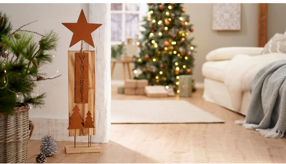 Schneider Weihnachtsfigur »Weihnachtsdeko«, aus Holz, BAUR | Höhe cm kaufen ca. 84