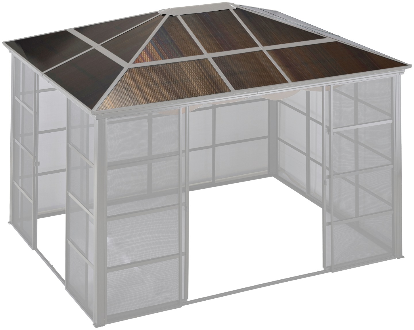 KONIFERA Dachplatten für "Antigua", BxT: 300x365 cm