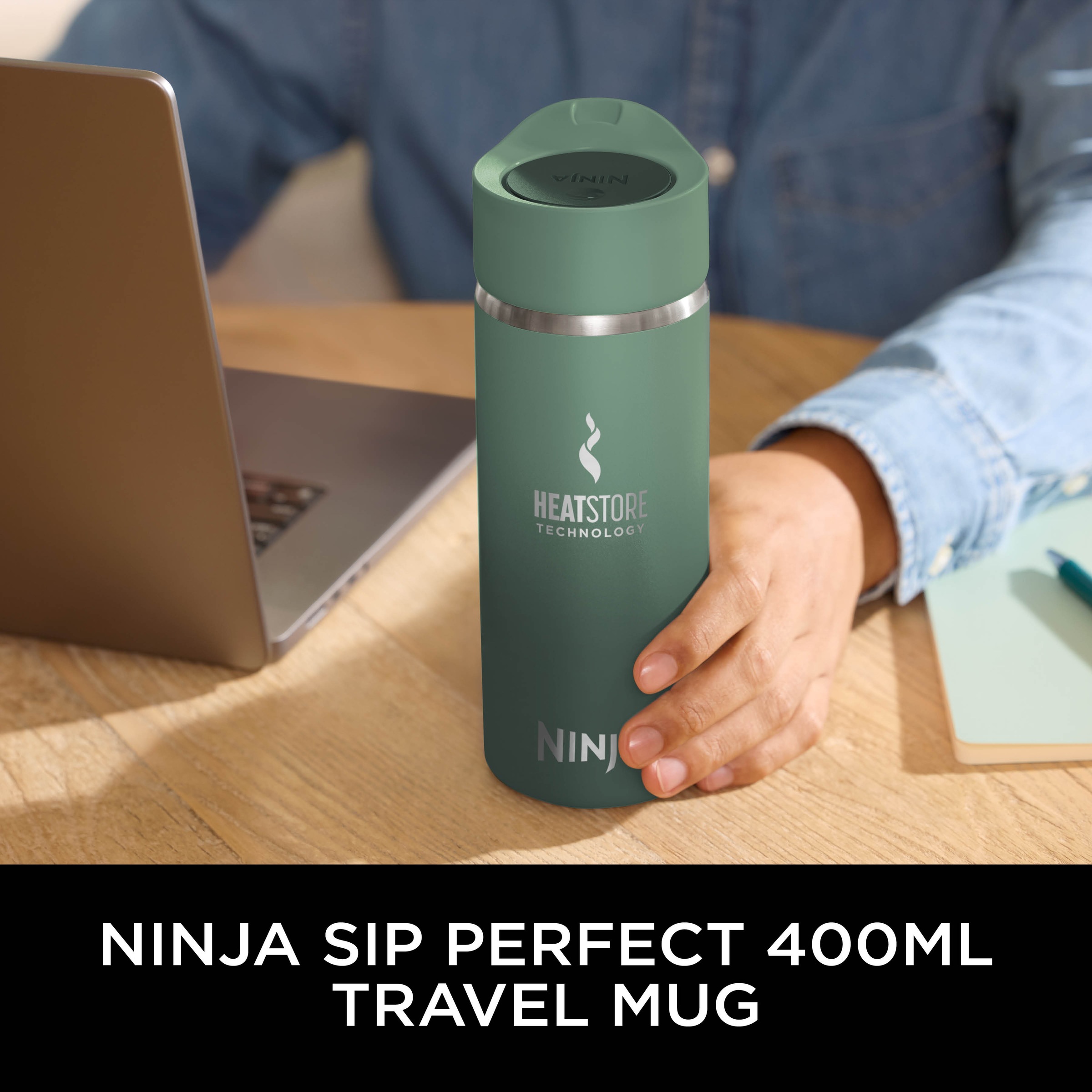 NINJA Isolierflasche "Ninja Sip Perfect Reisebecher - 300 ml DW1203EUU / 40 günstig online kaufen