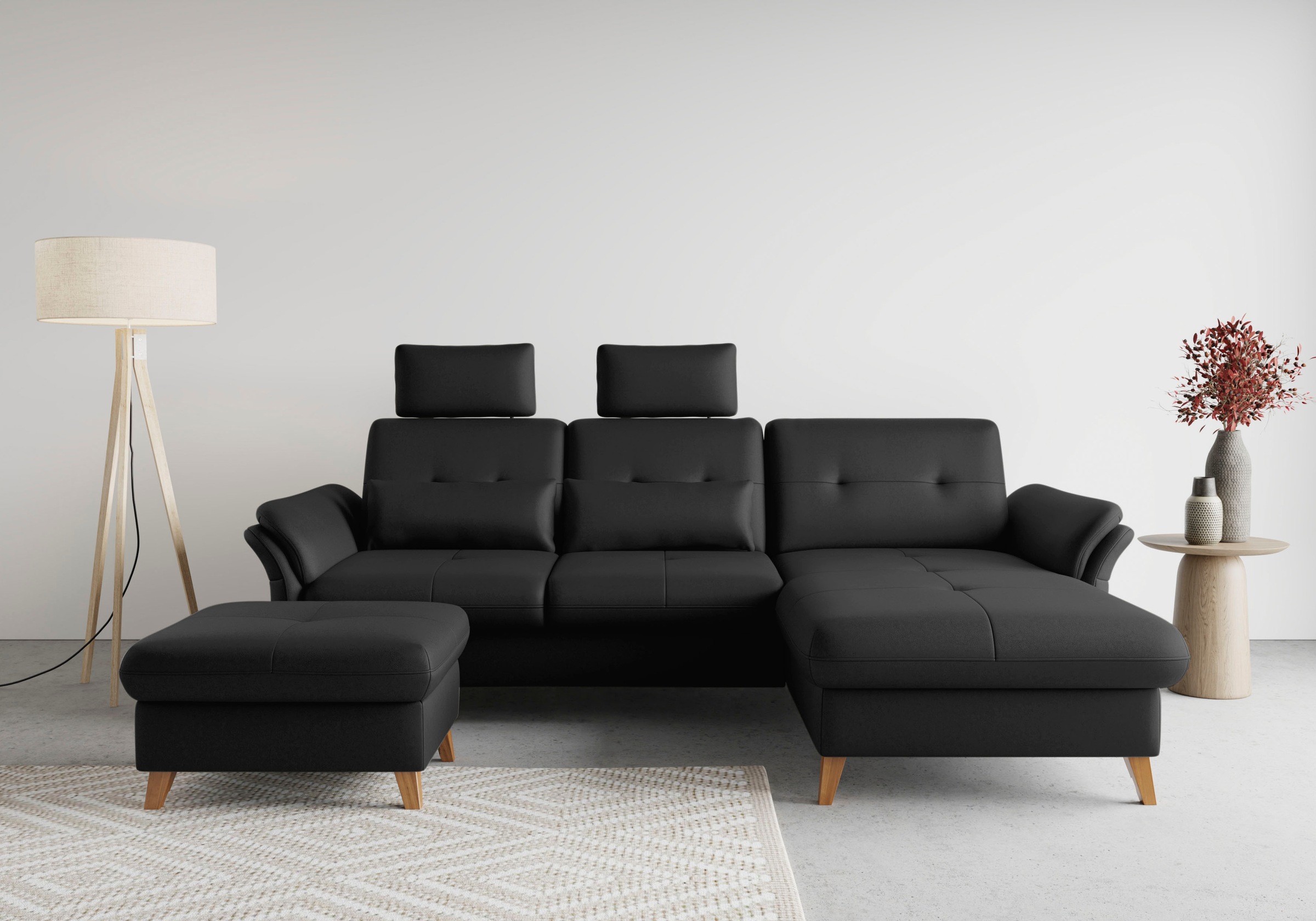 sit&more Stauraumhocker »Göteborg«, mit Federkern