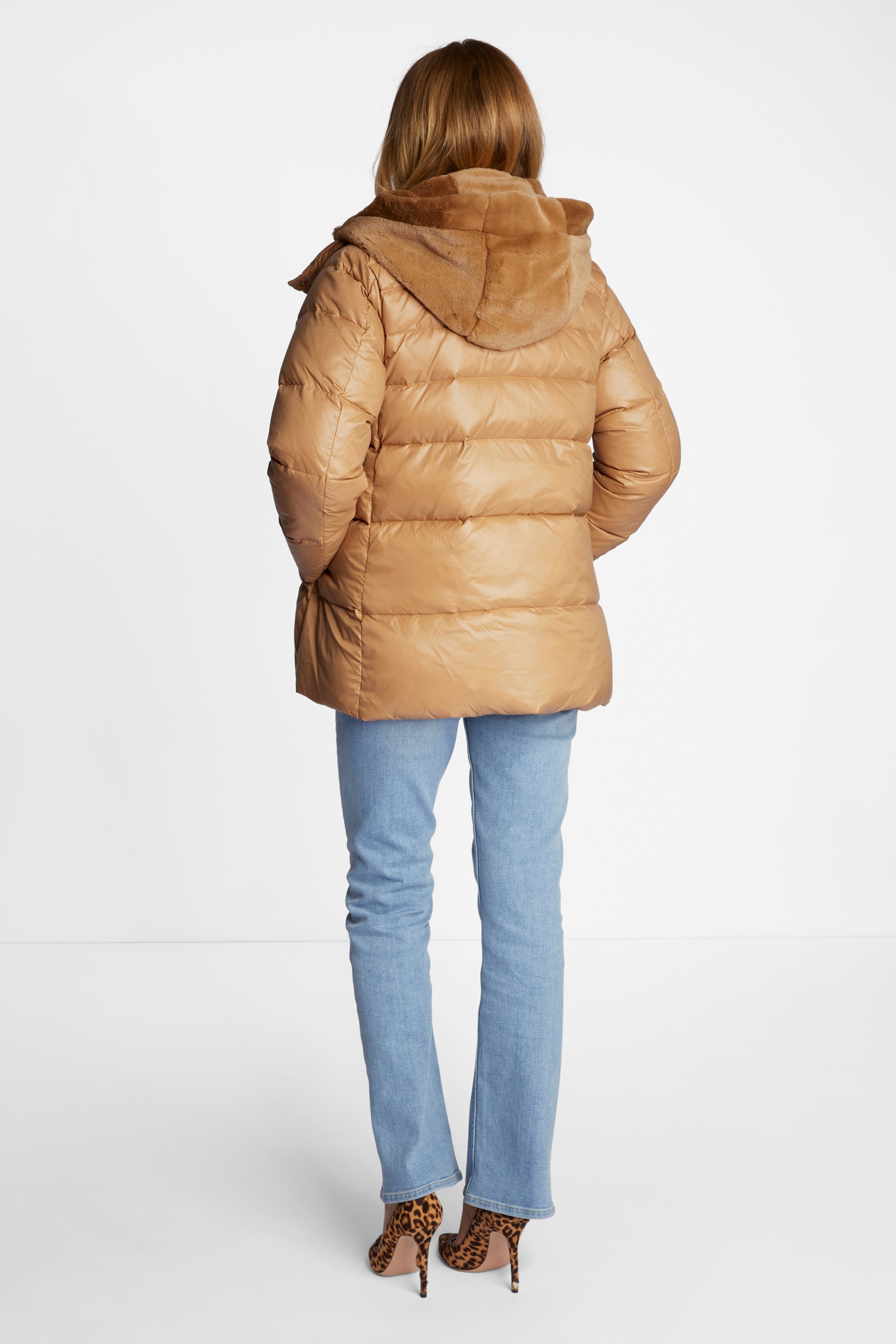 RICHROYAL Steppjacke, mit Kapuze