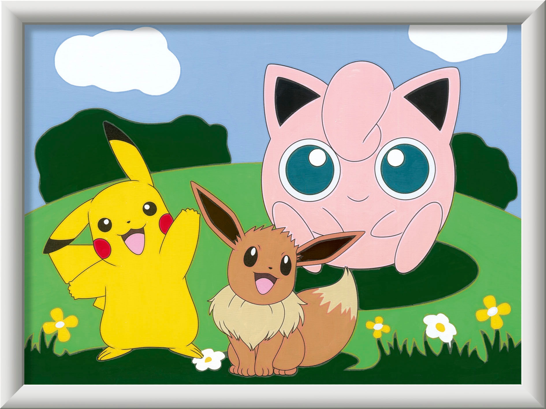 Ravensburger Malen nach Zahlen »Pokémon Abenteuer«, Made in Europe; FSC® - schützt Wald - weltweit