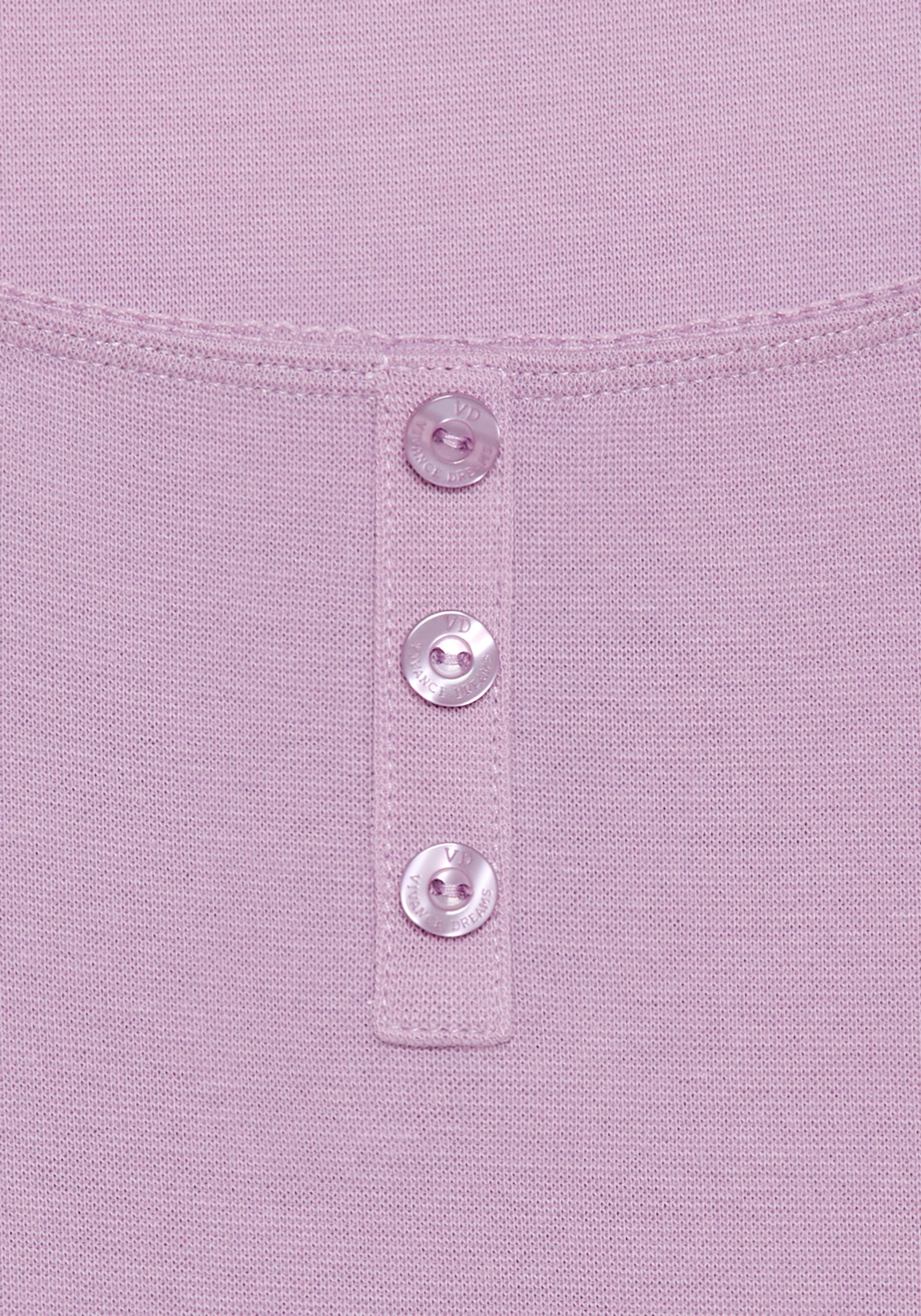 Vivance Dreams Pyjamaoberteil 1-teilig, 1 mit Babylock-Details